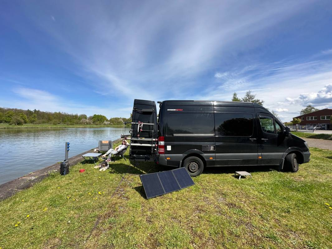 Stellplatz Am Mittellandkanal — Motorhome pitch in Bückeburg