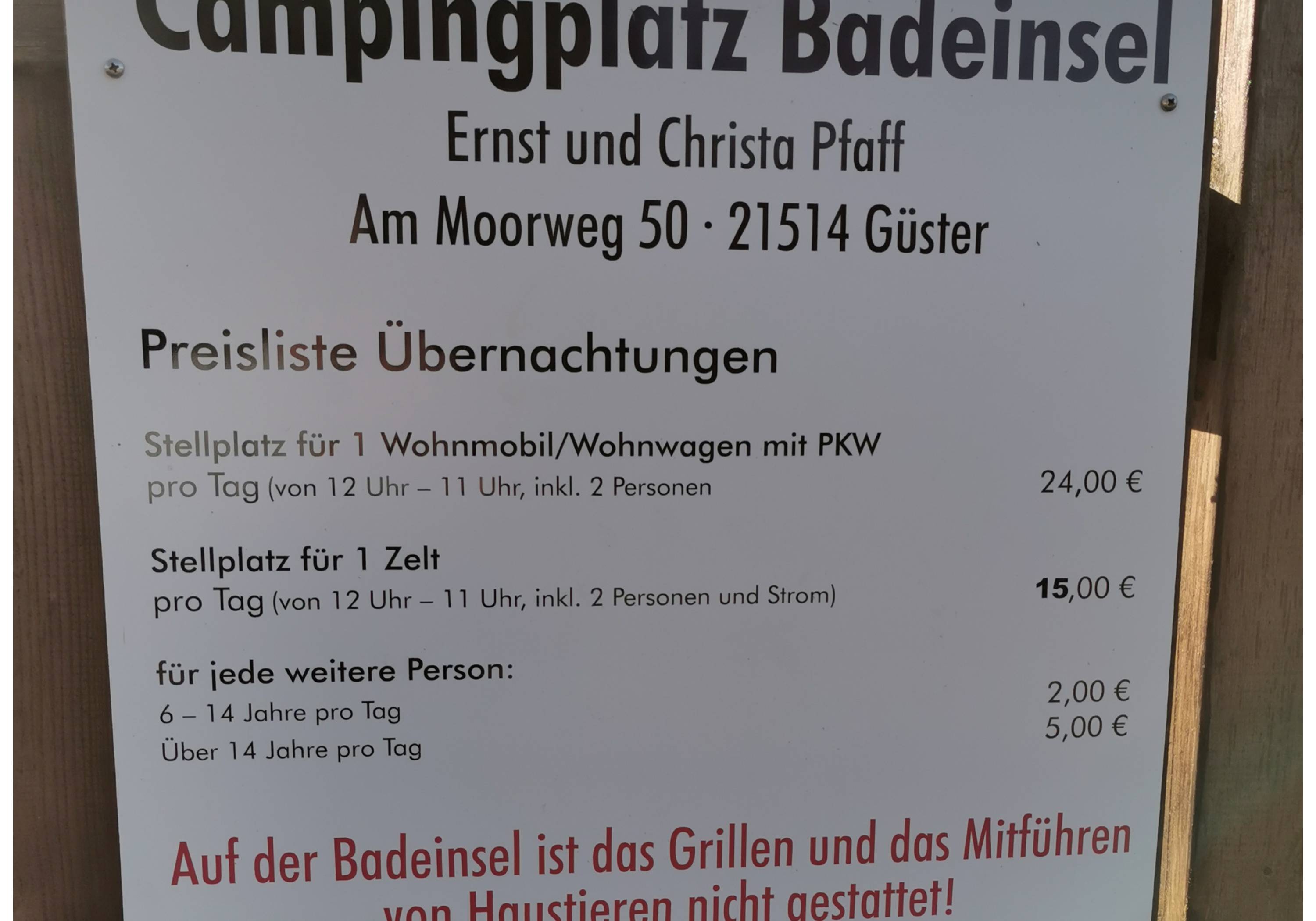 Campingplatz Badeinsel — Photo 4