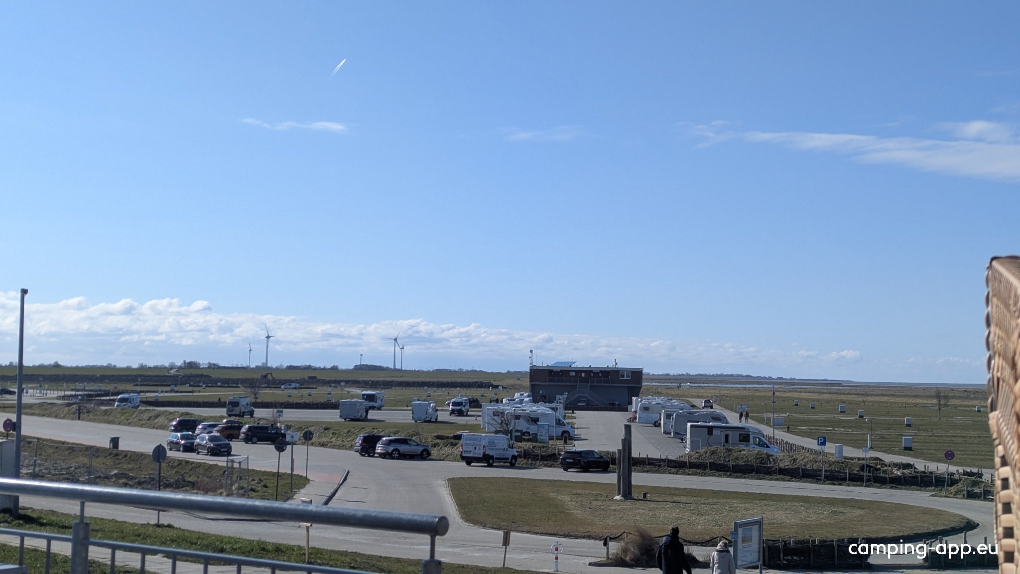 Stellplatz am Camping Harlesiel