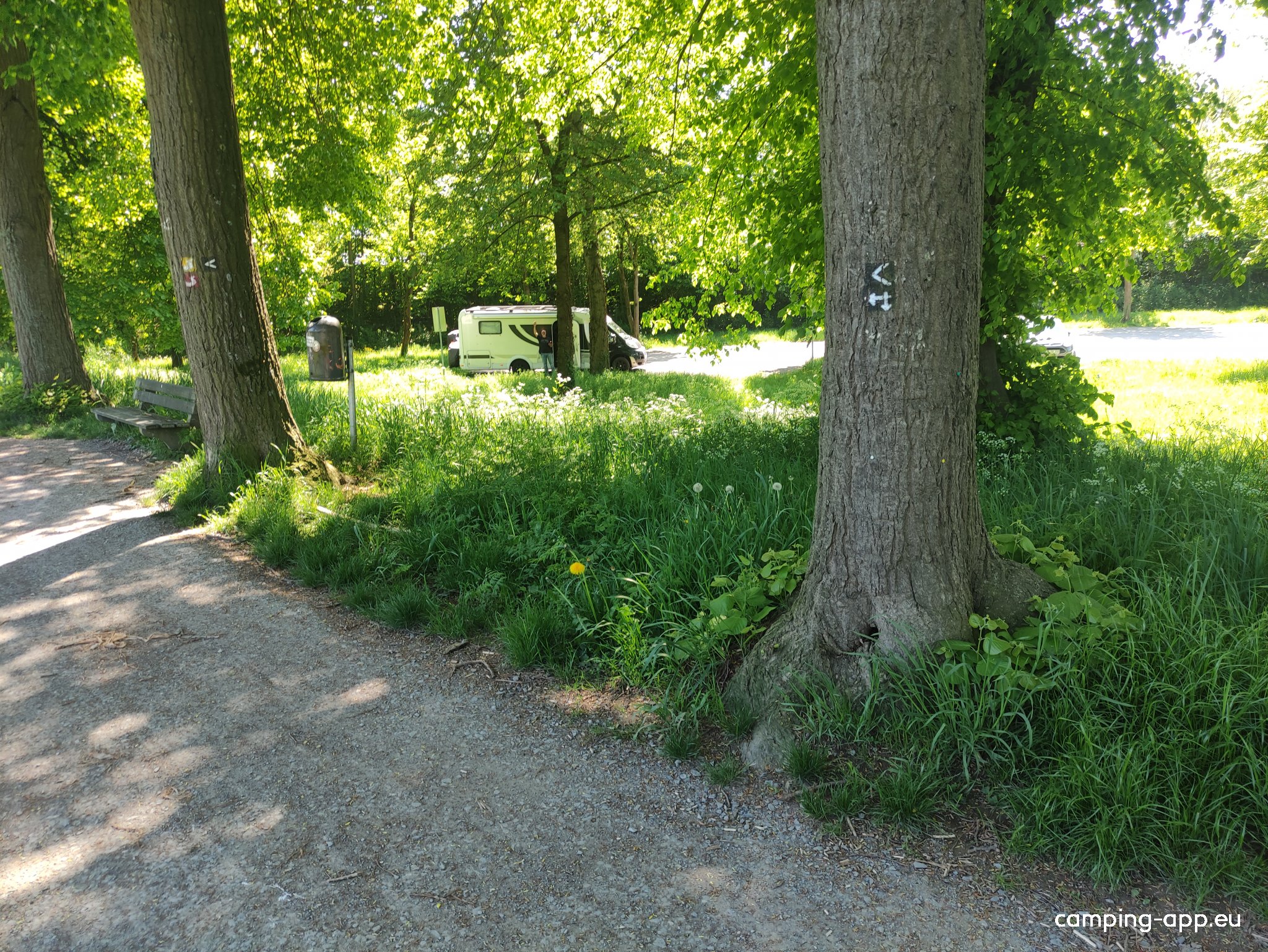 Wanderparkplatz Siegdamm