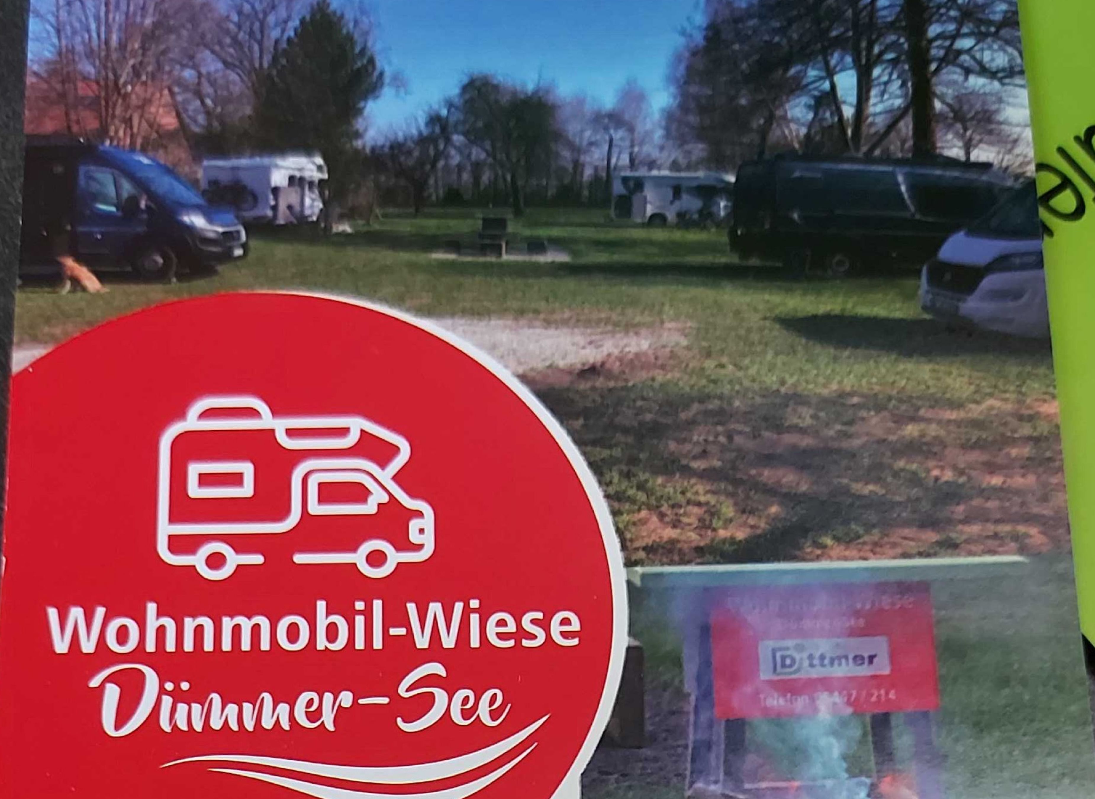Wohnmobil Wiese Dümmer See — Photo 2