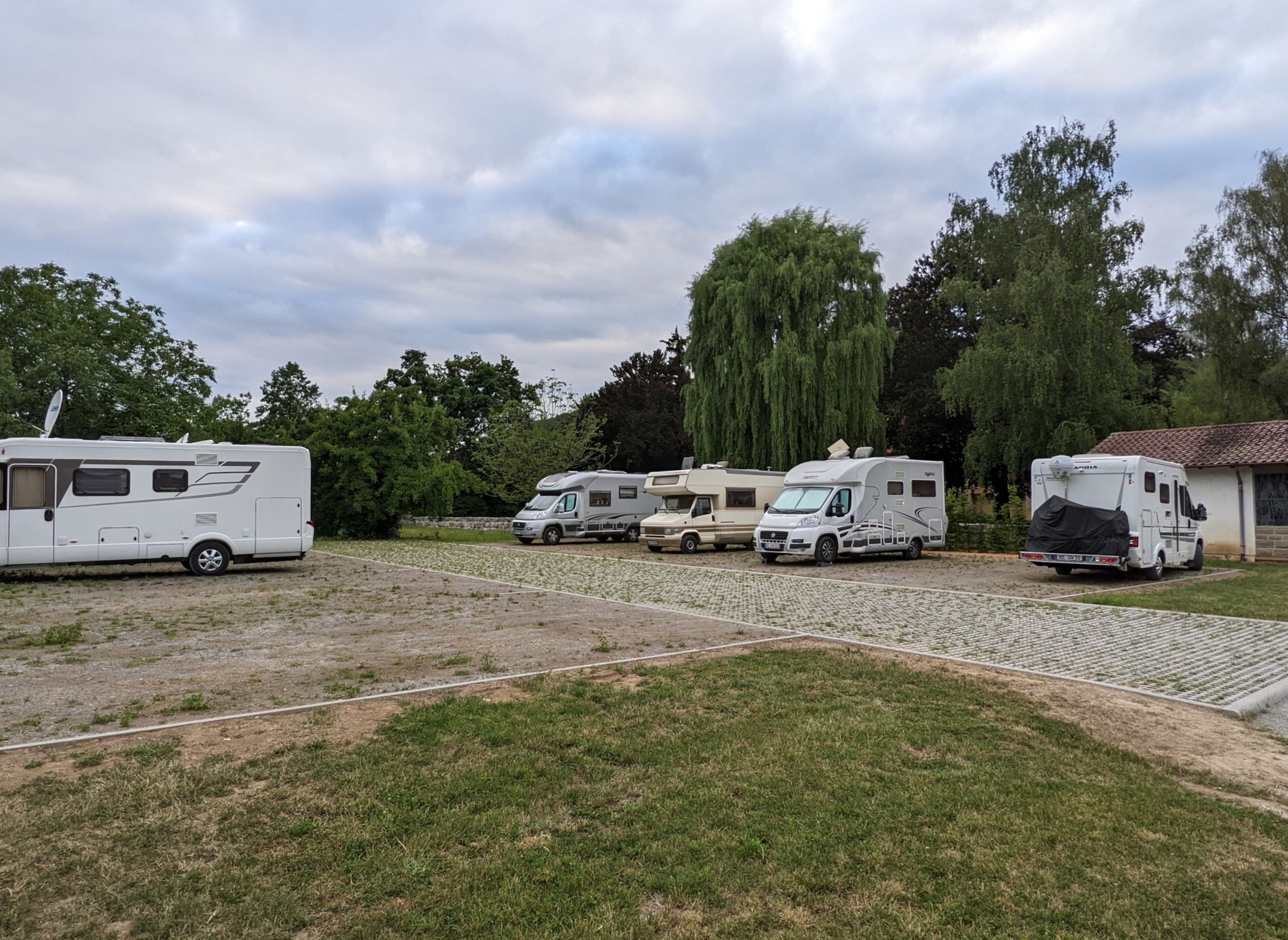 Wohnmobilstellplatz Forchtenberg — Motorhome pitch in Forchtenberg