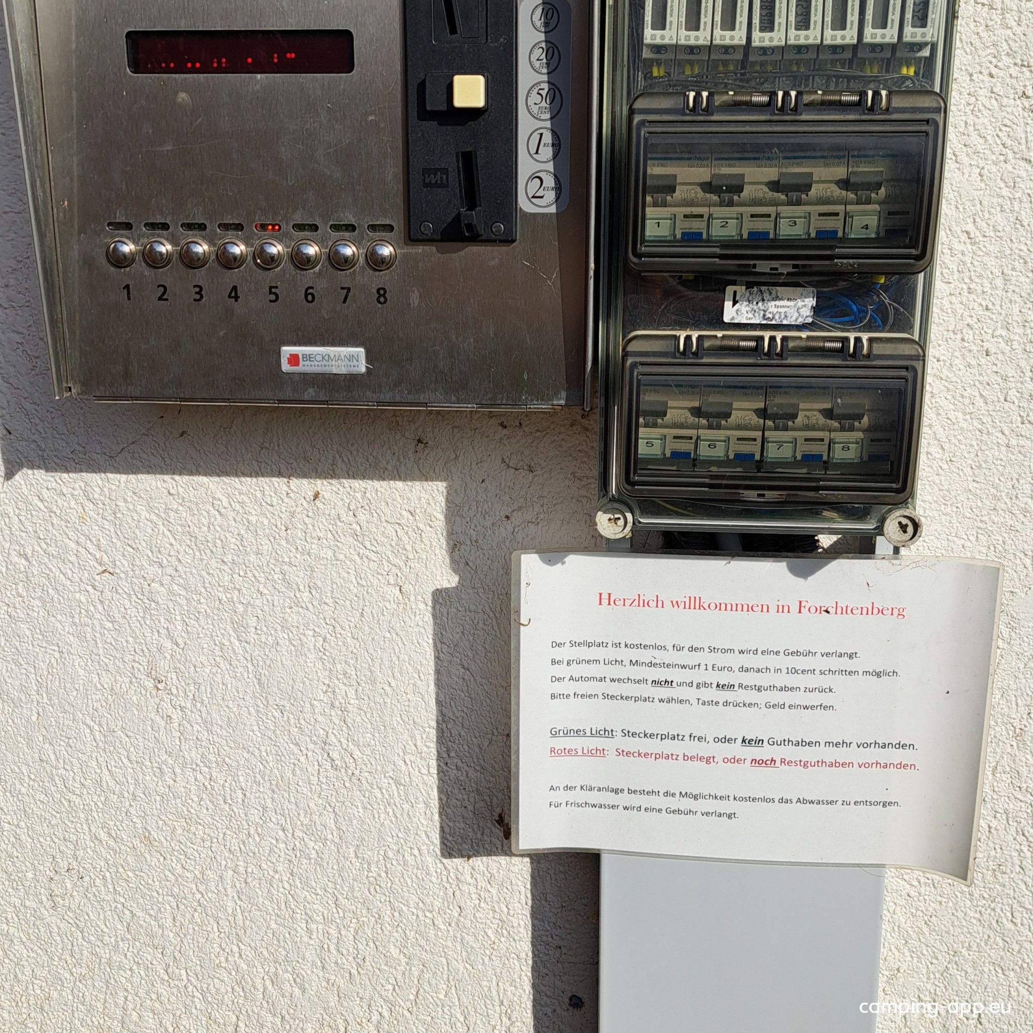 Wohnmobilstellplatz Forchtenberg — Photo 3