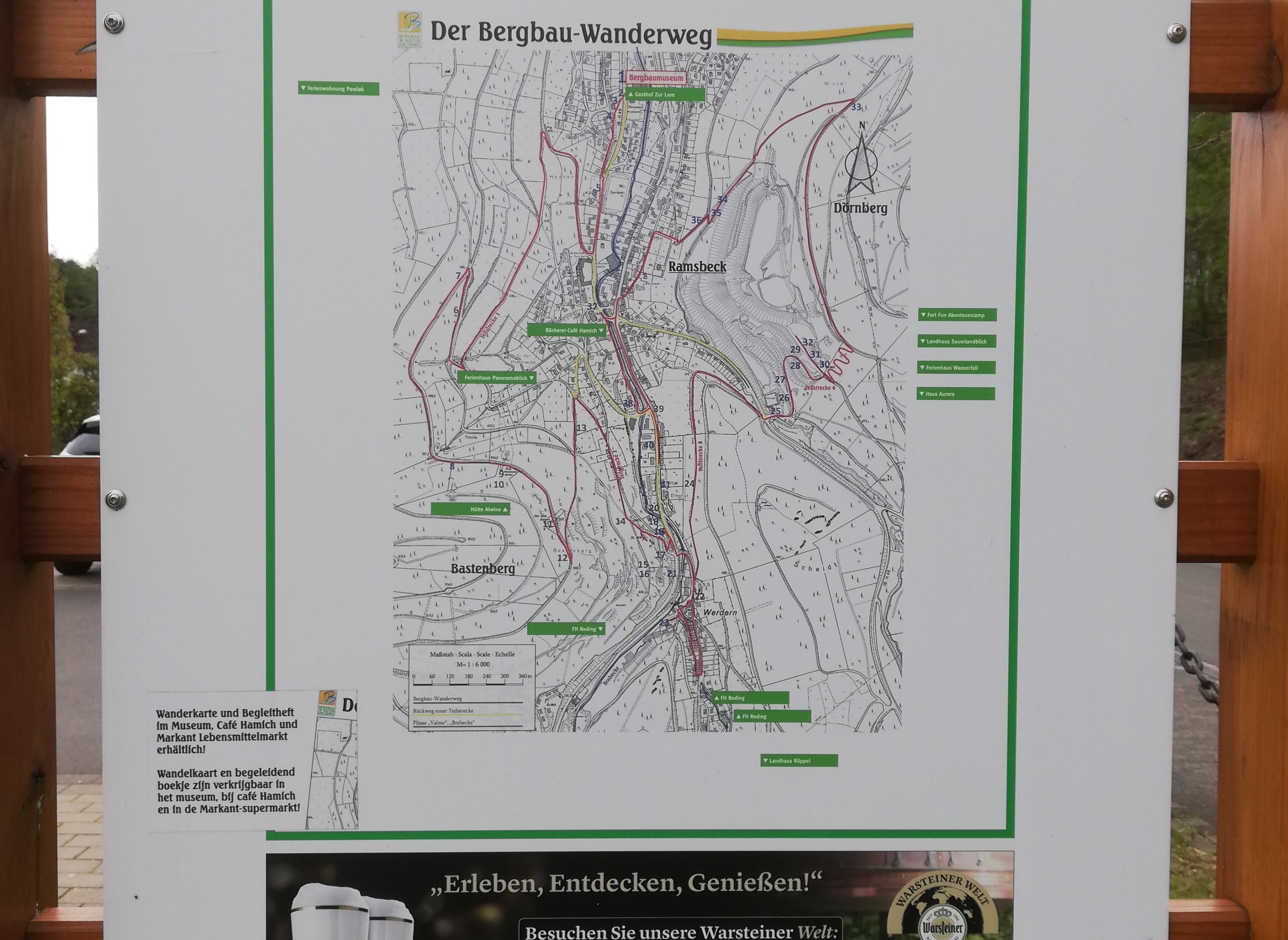 Parkplatz am Sauerländer Besucherbergwerk — Photo 4