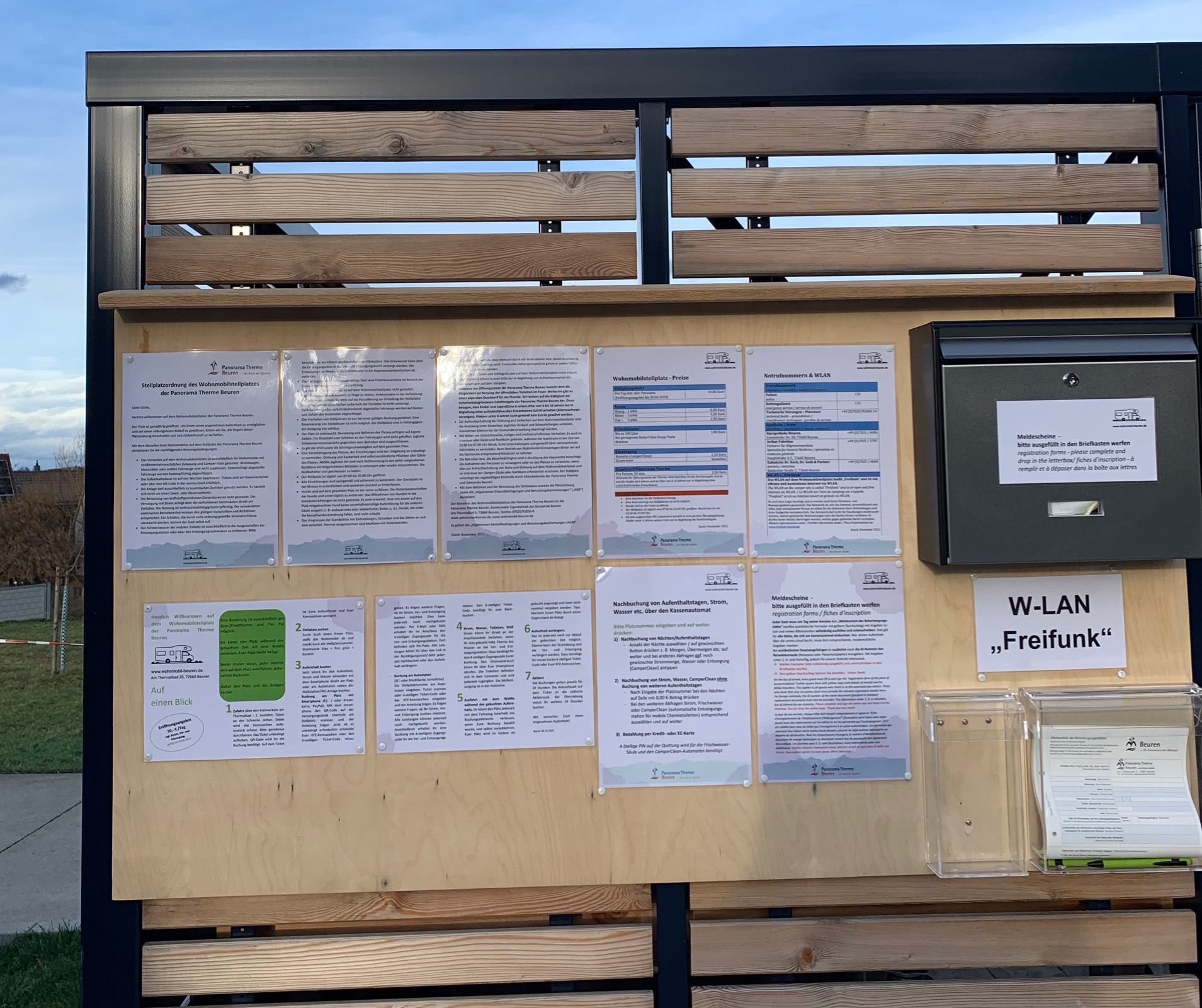 Wohnmobilstellplatz Panorama Therme Beuren — Photo 3