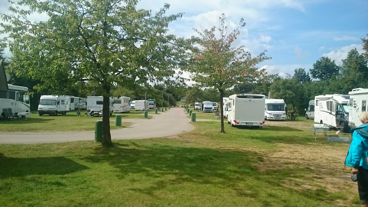 Stellplatz Kowitzberg Lübeck — Motorhome pitch in Lübeck