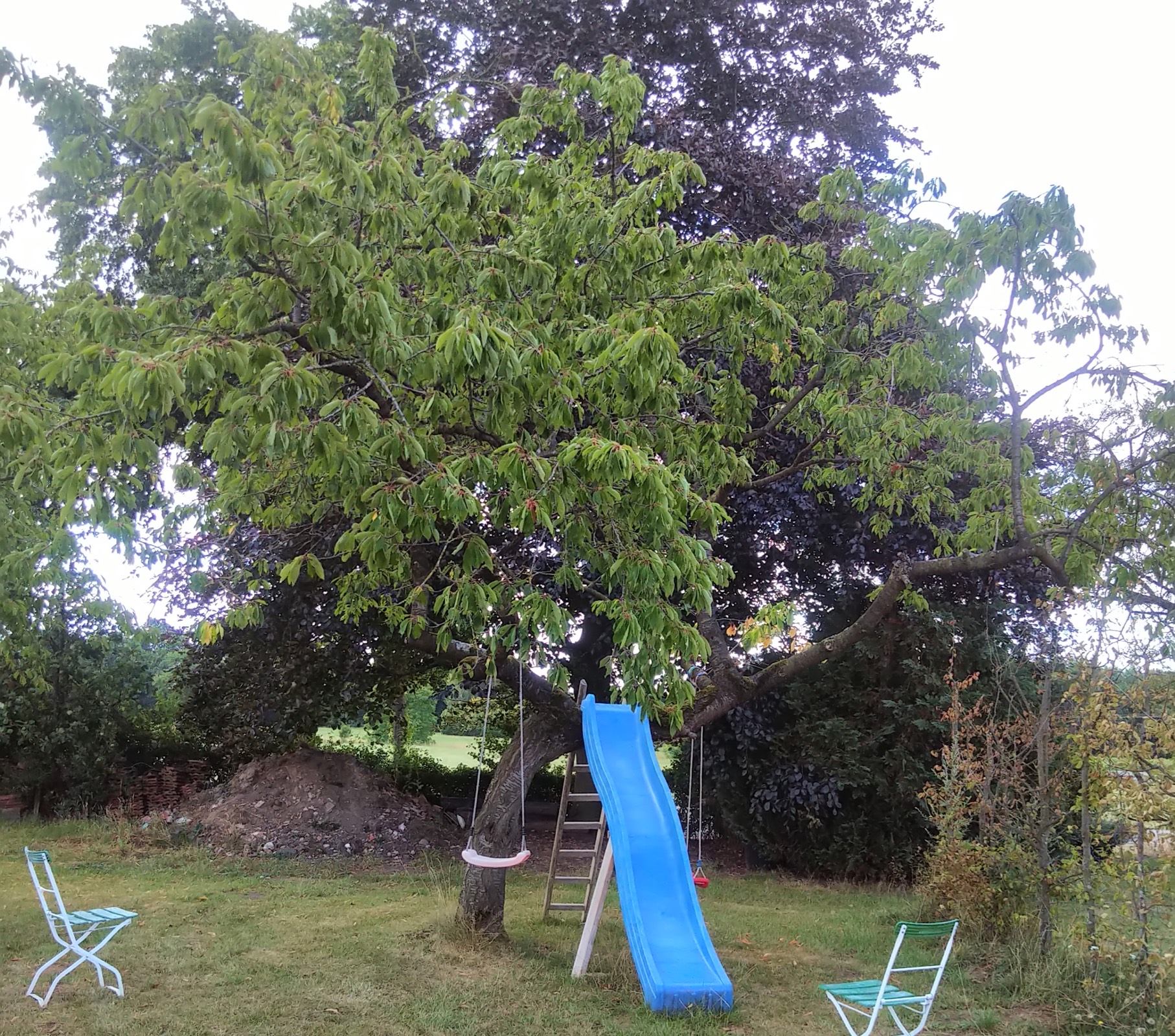 Dorf Idylle mit Anschluss an ein Café