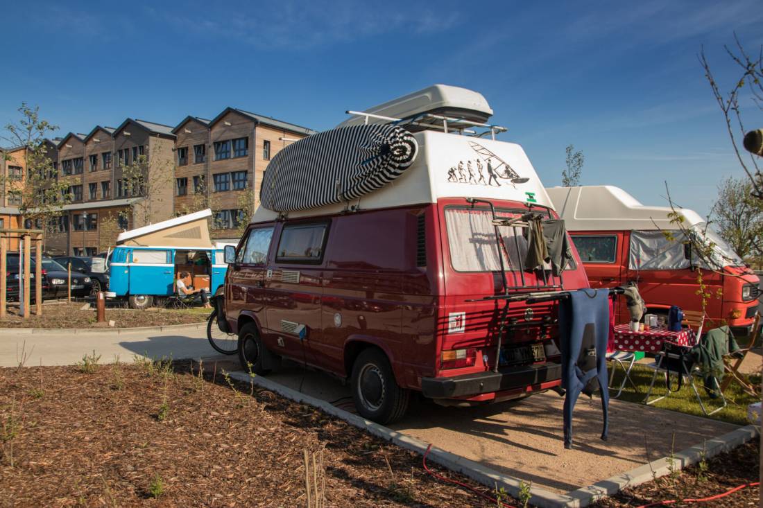 Bulliparkplatz Bretterbude — Motorhome pitch in 