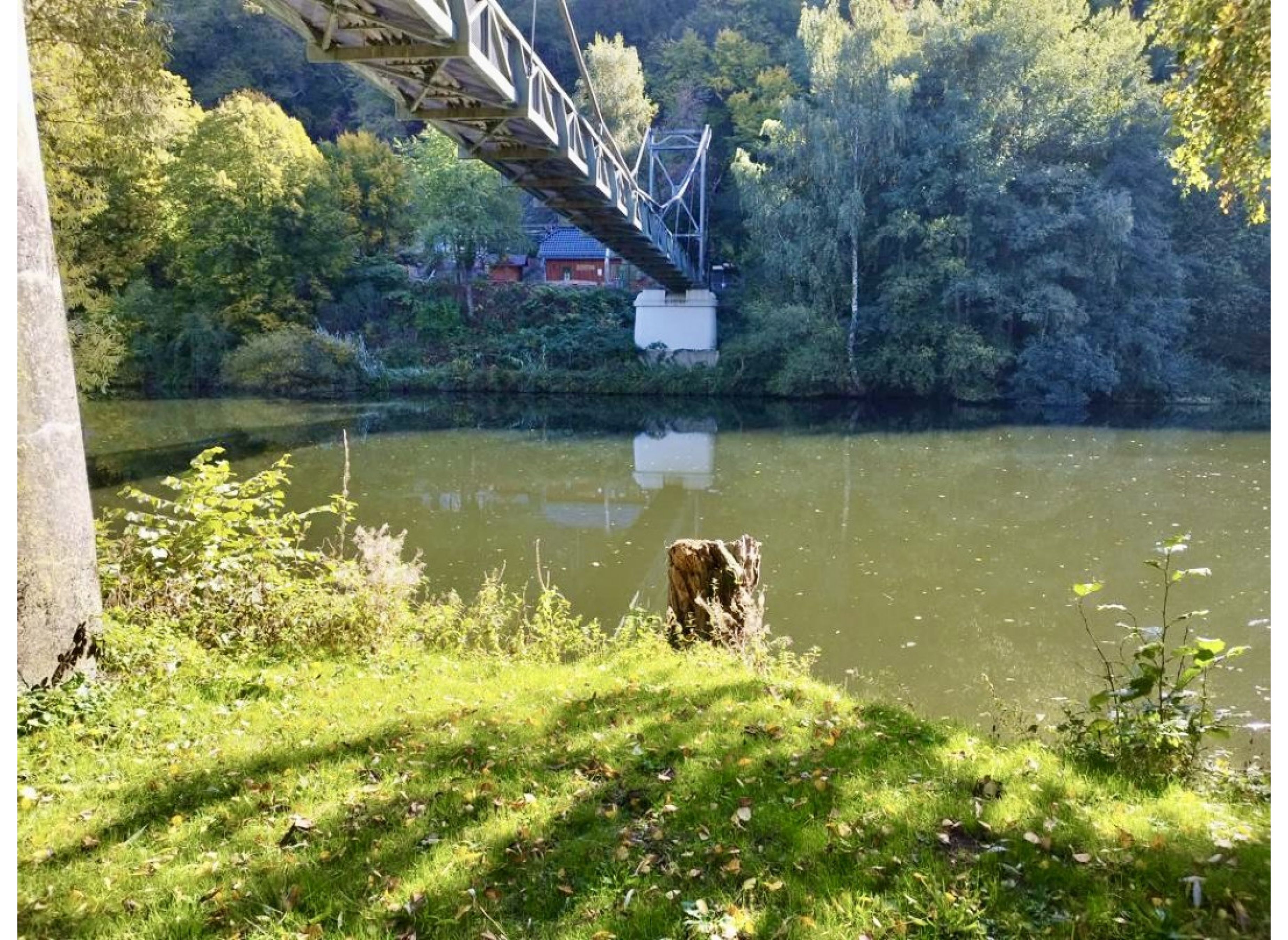 Zelten an der Lahn