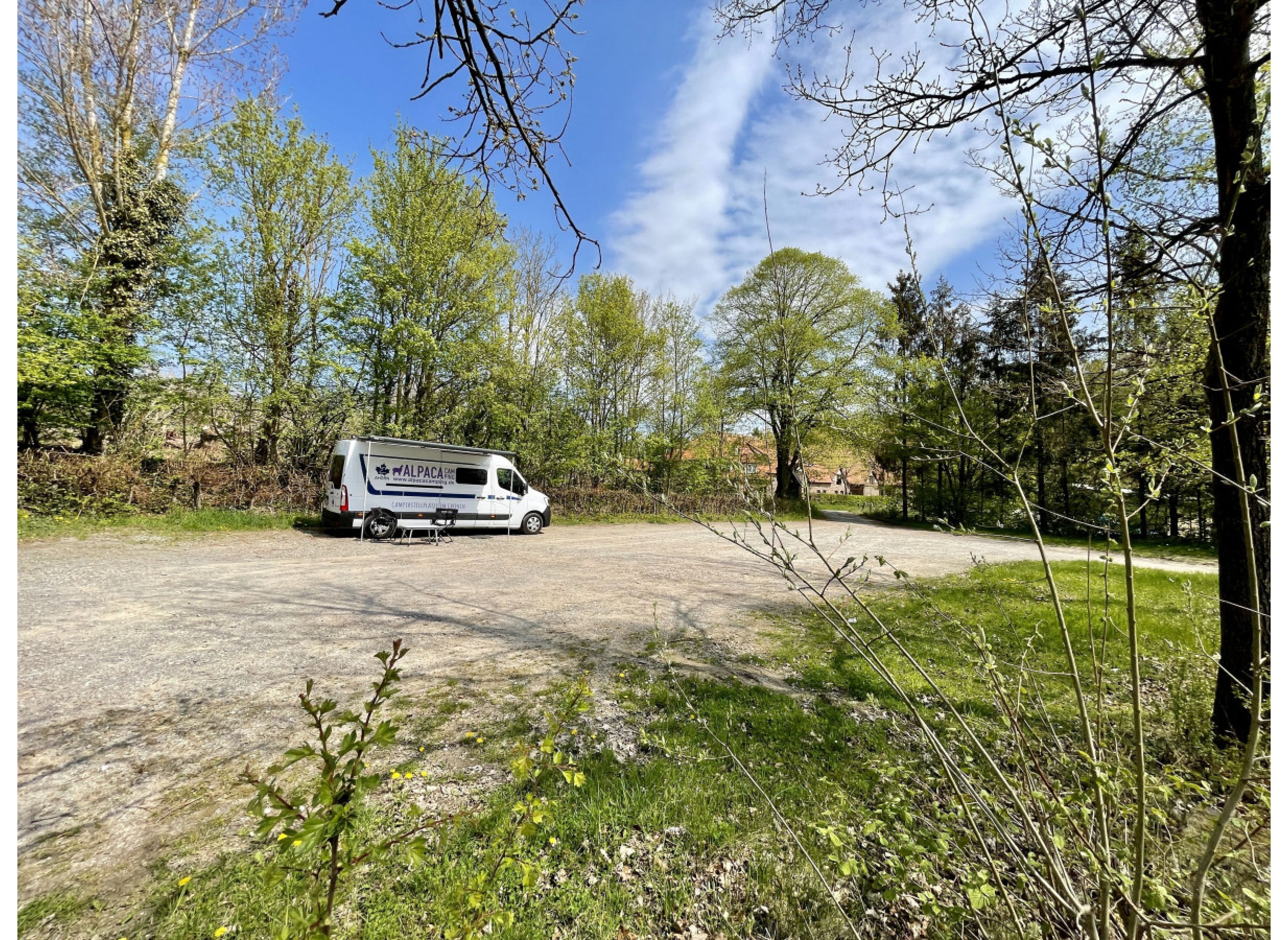 Ruhiger Stellplatz mitten im Grünen