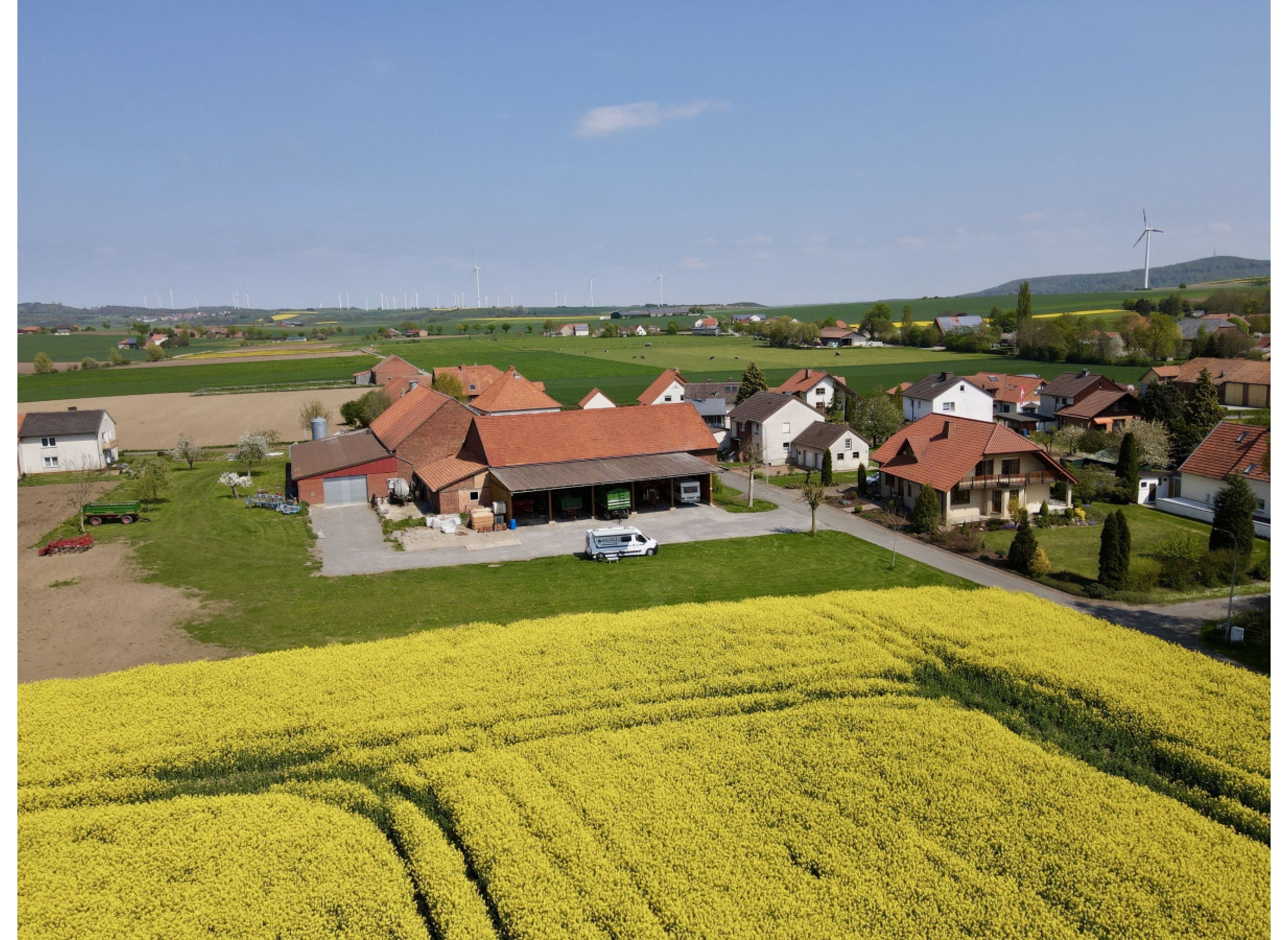 Lagerfeuer und Grillen auf der grünen Wiese — Photo 2