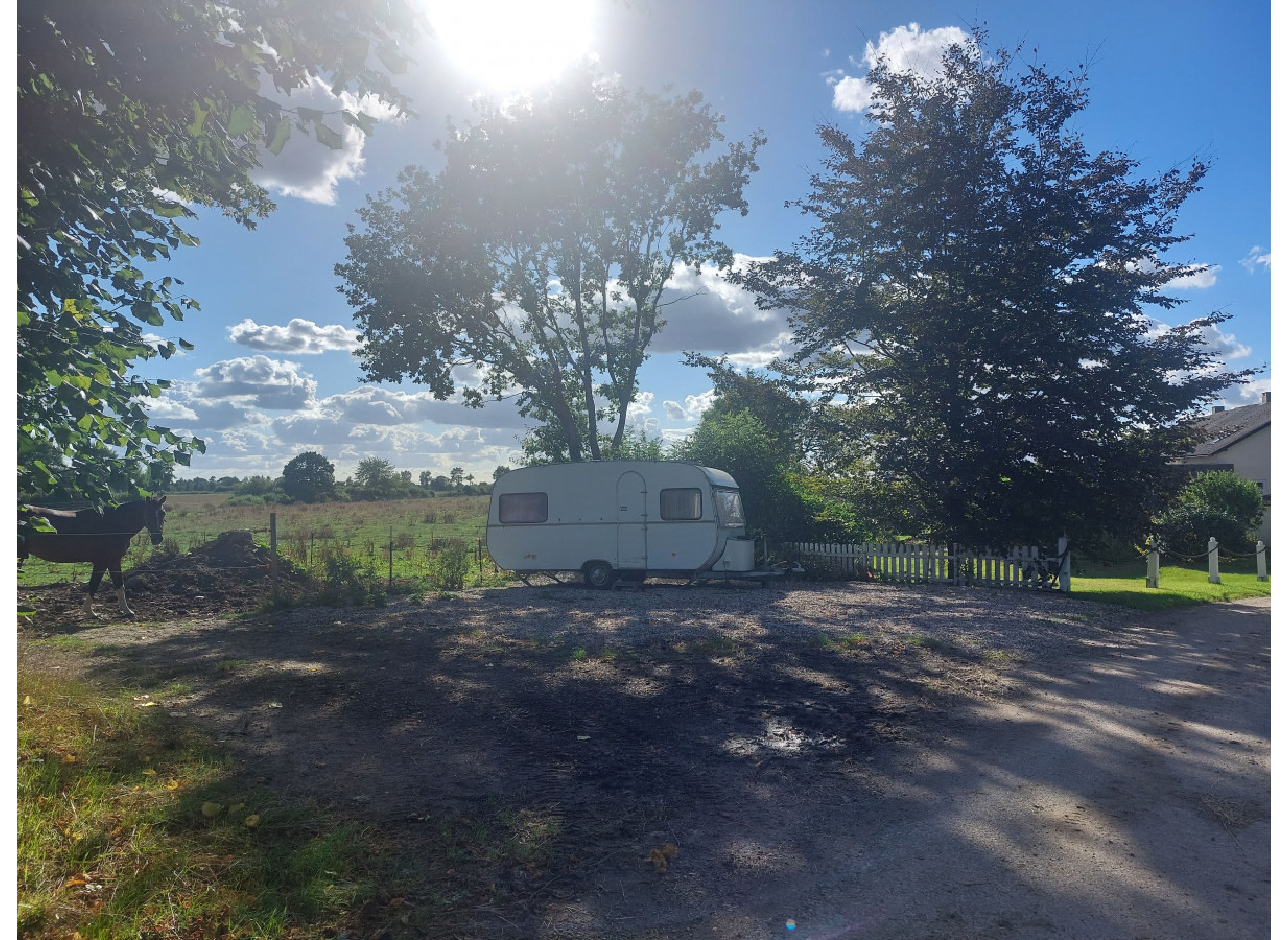 Ruhe mit weitem Wiesenblick