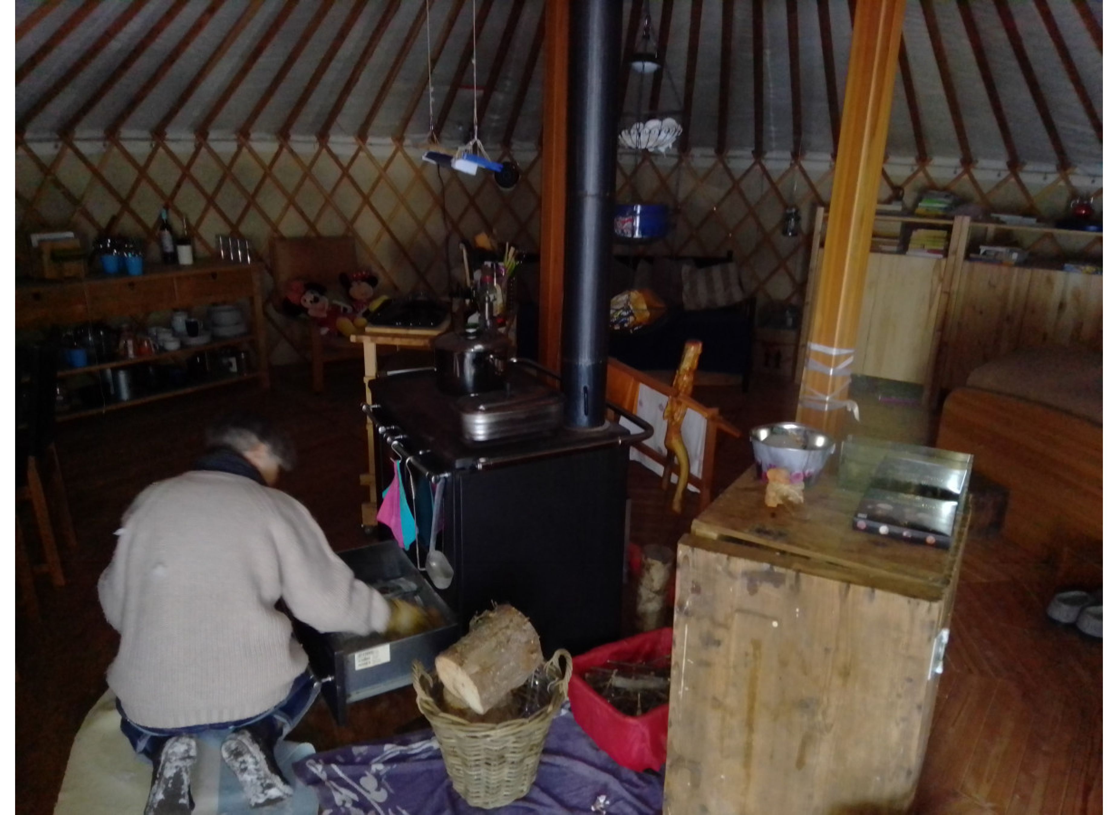 Einzelstellplatz an der mongolischen Yurte — Photo 3