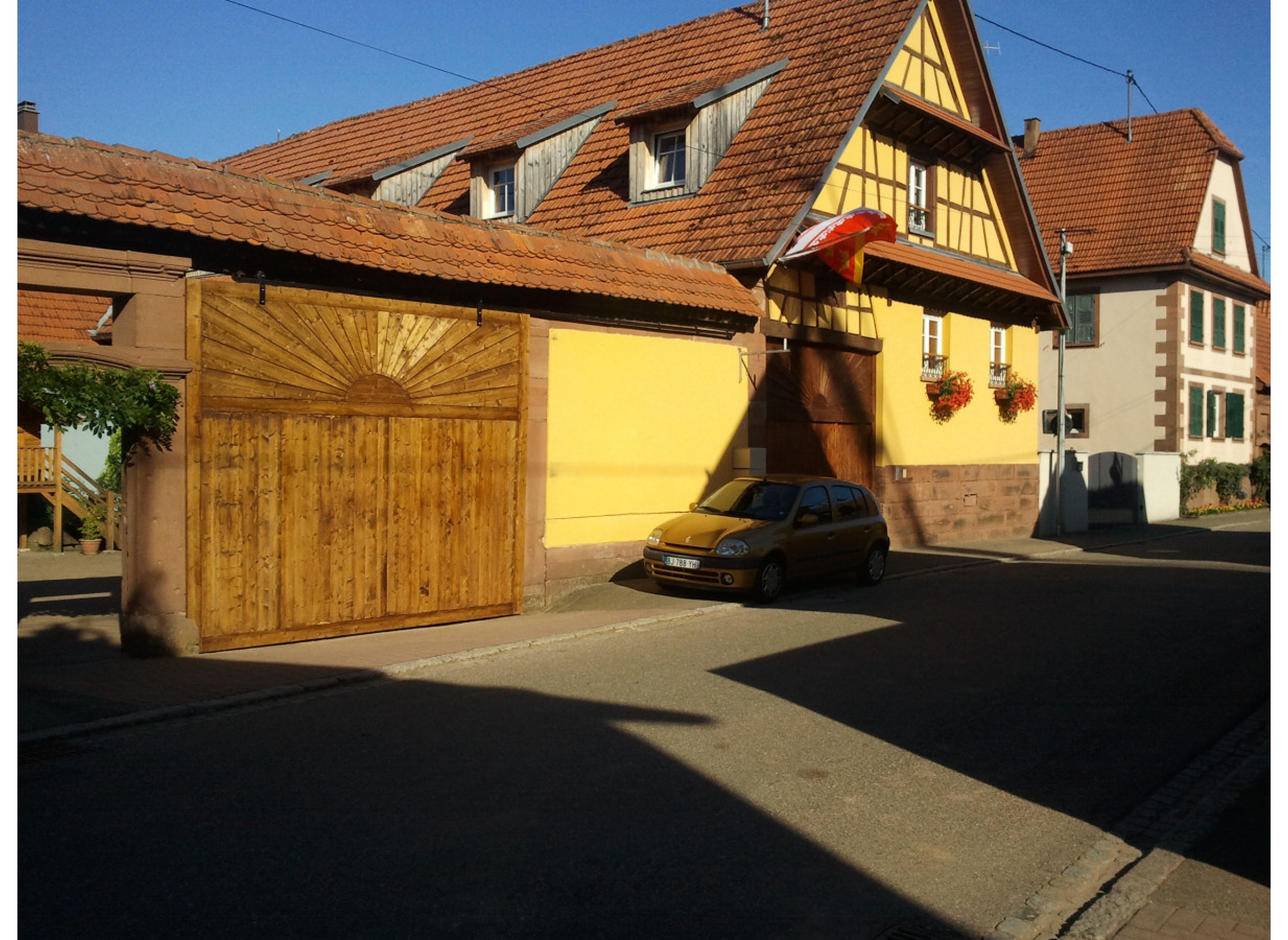 Am Fuße der Nord Vosgesen im Elsass