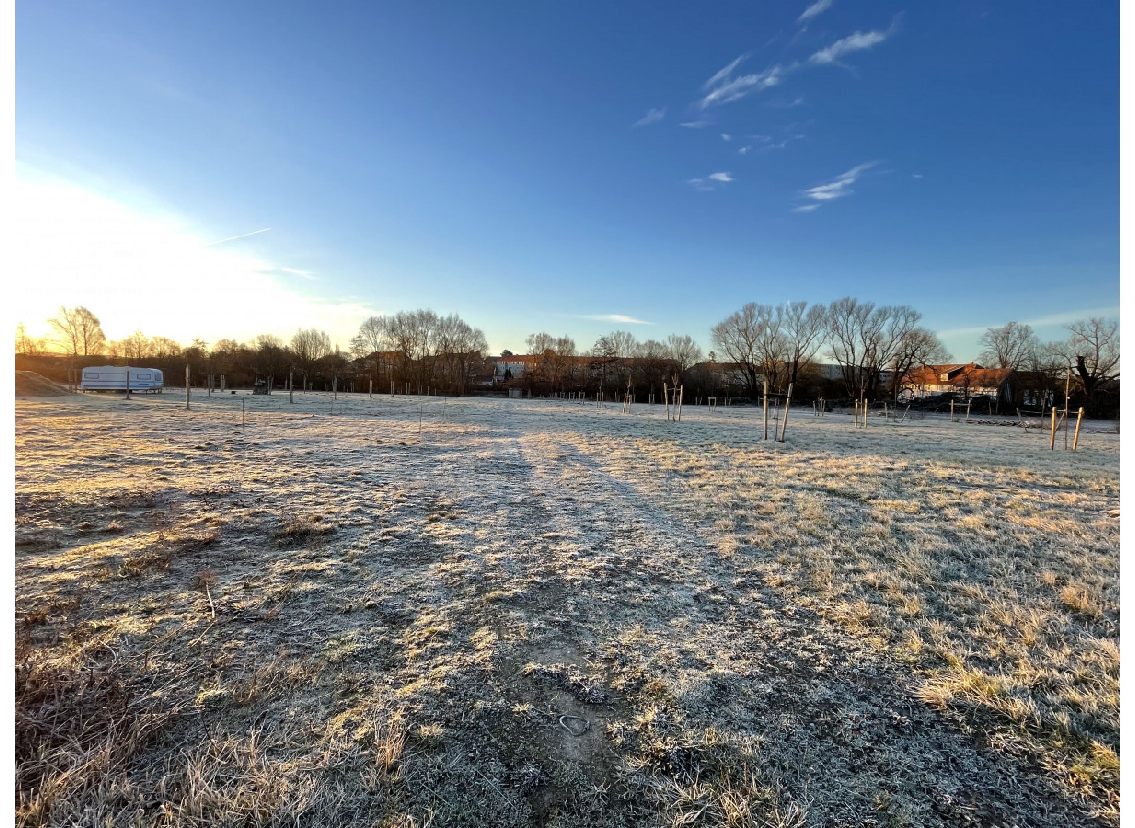 Alte Gärtnerei auf dem Acker unten