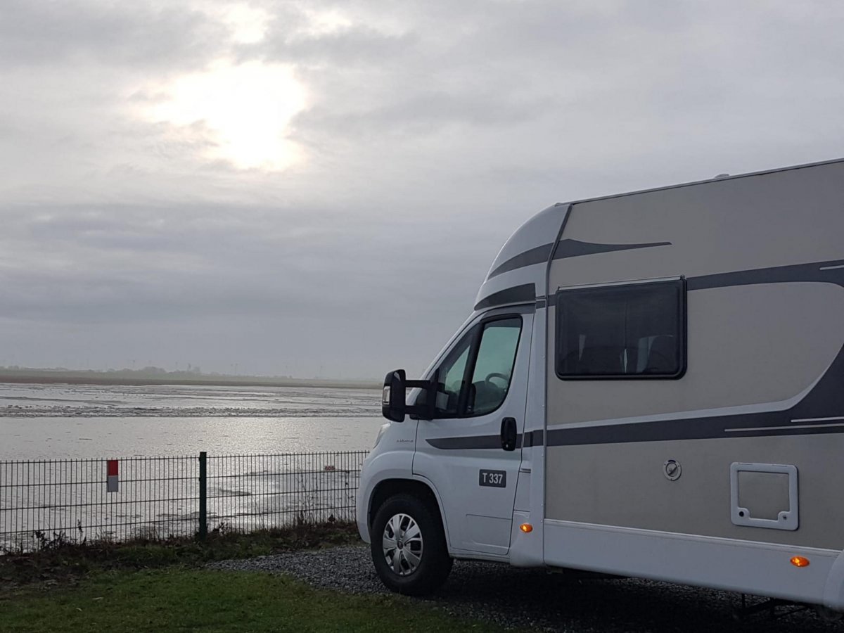 Wohnmobilplatz Eiderblick Tönning