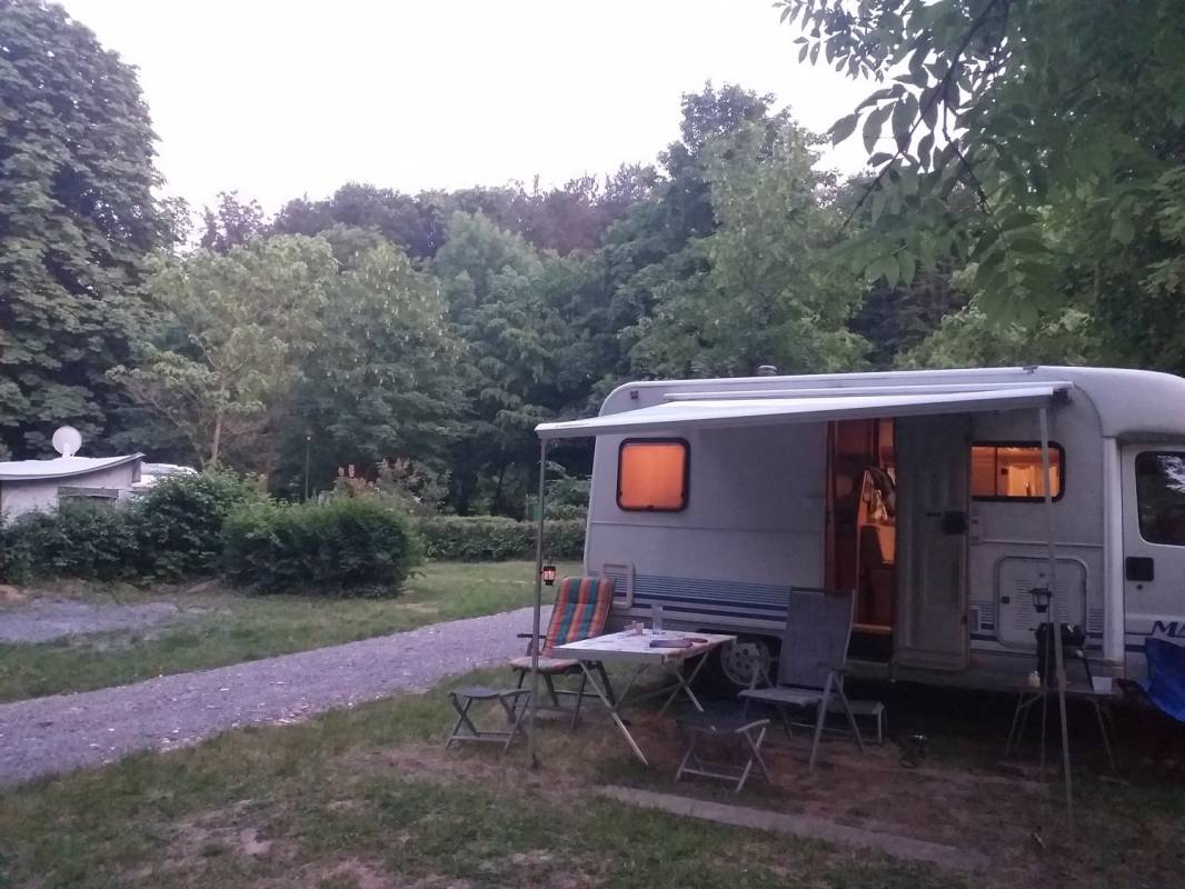 Camping unterm Dilsberg