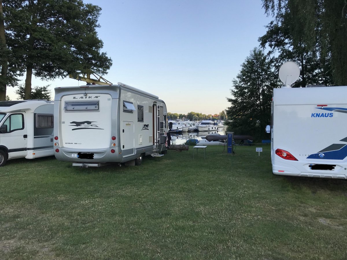 Stellplatz an der Marina Fürstenberg — Photo 4