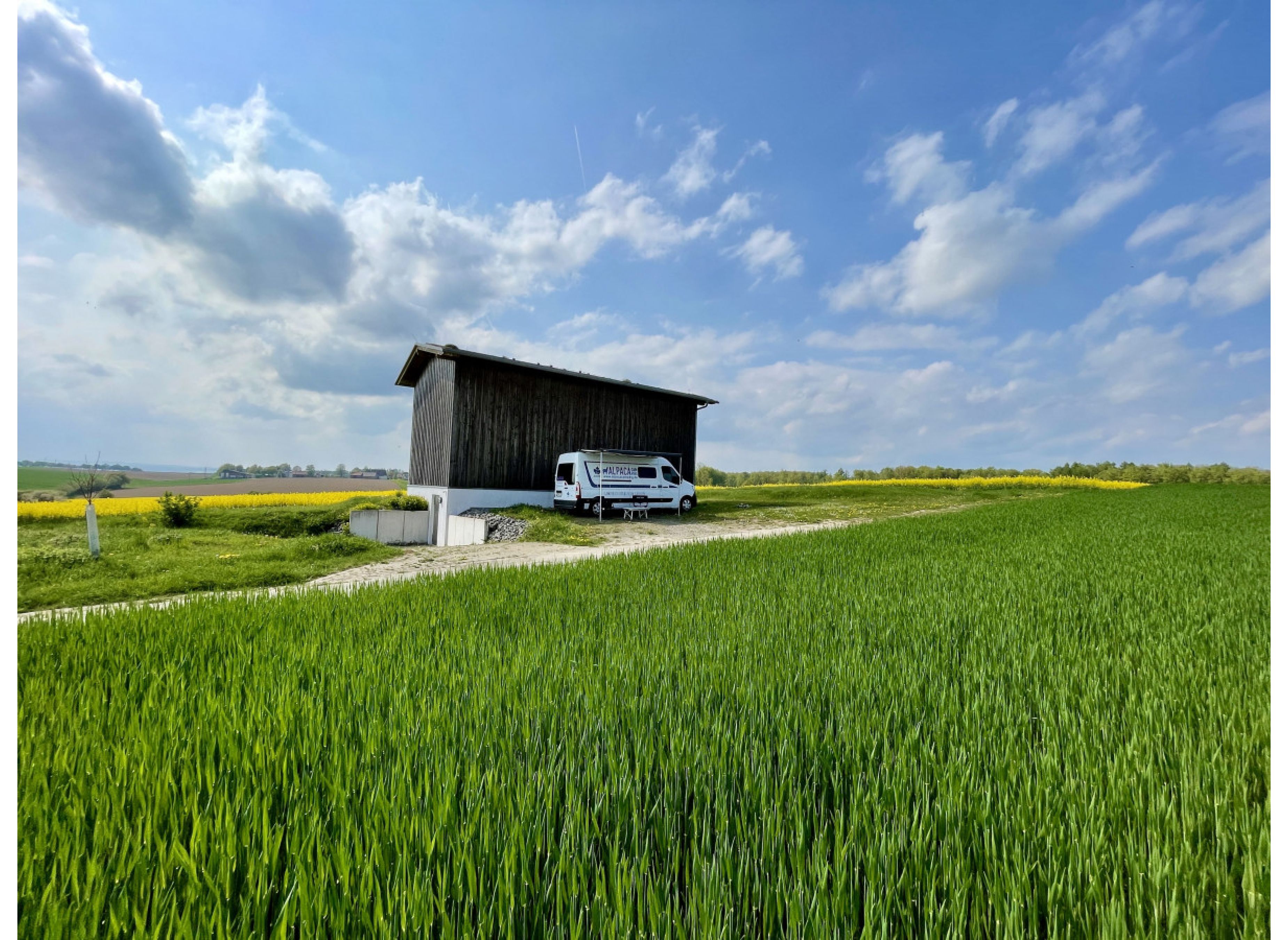 Ruhiger Stellplatz mit wunderschönem Ausblick