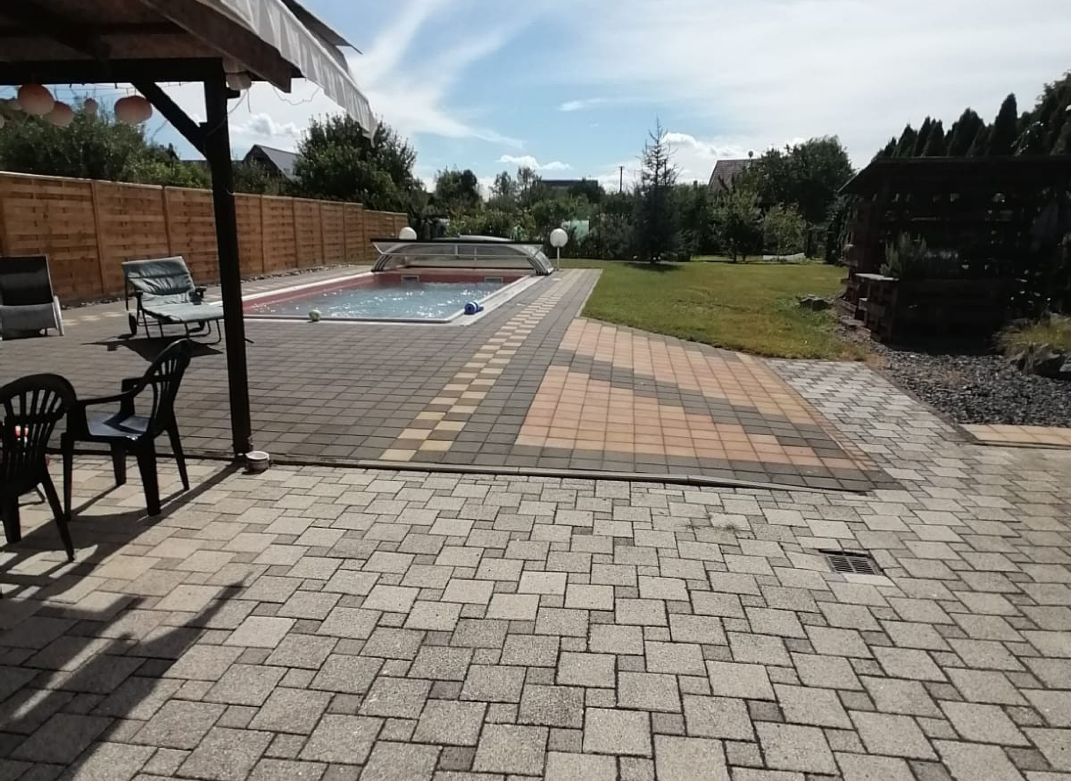 camping mit pool und erholung in ruhiger lage