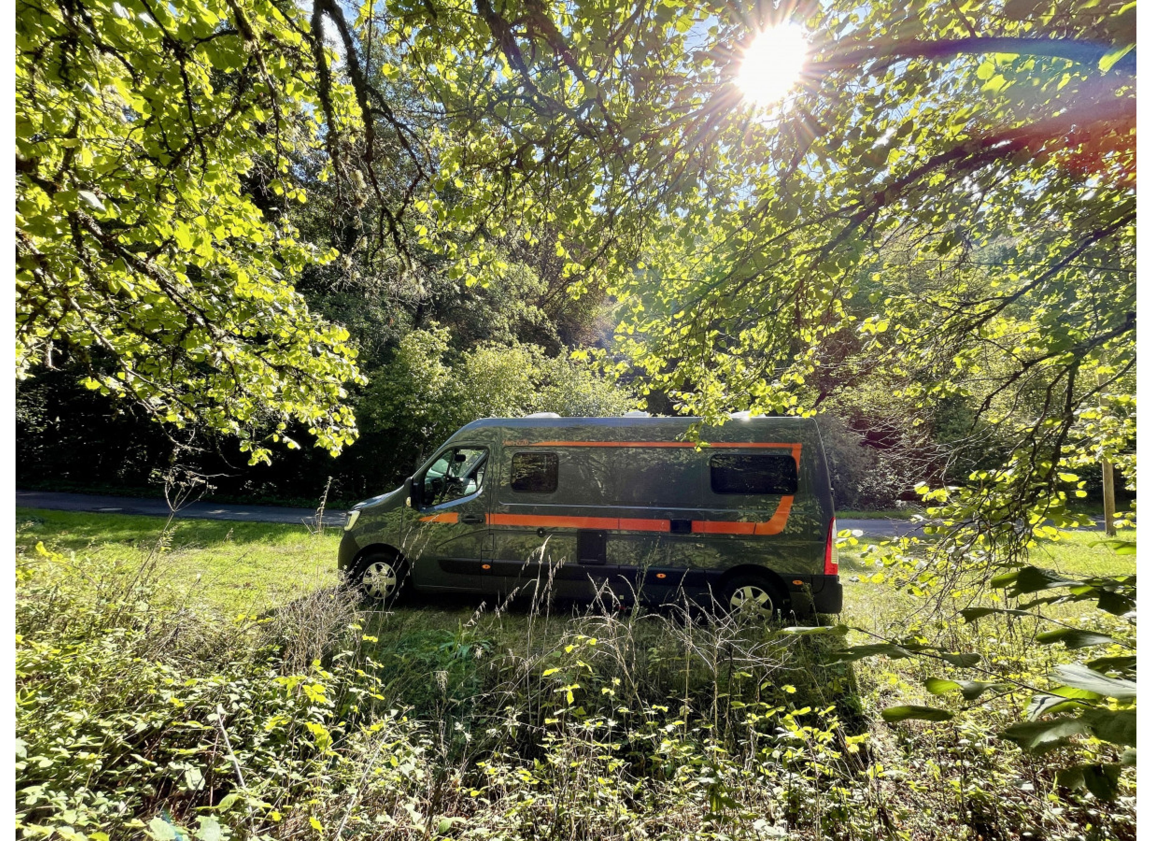 Einzelstellplatz im grünen Tal