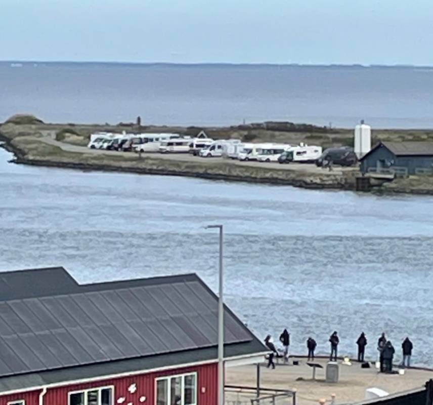 Stellplatz am Fjord — Camperplaats in Hvide Sande