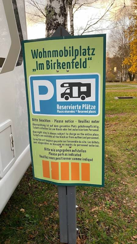 Wohnmobilstellplatz Im Birkenfeld — Photo 3