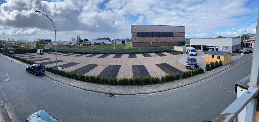 Wohnmobilhafen am Schaufenster