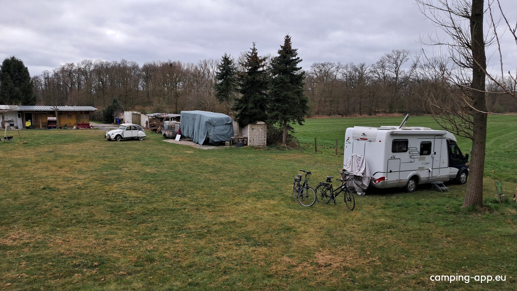 Stellplatz auf der ehemaligen Ponywiese