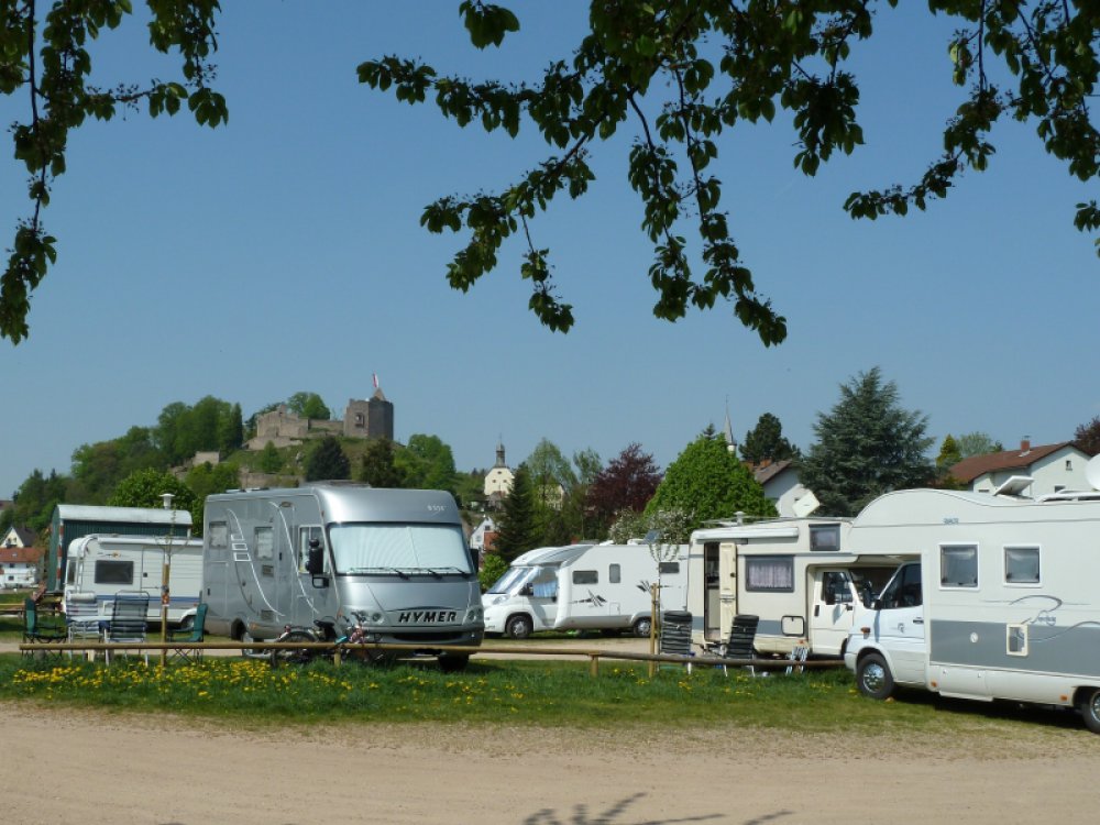 Stellplatz Lindenfels — Motorhome pitch in Lindenfels