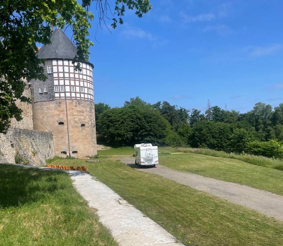 Stellplatz Burg Herzberg