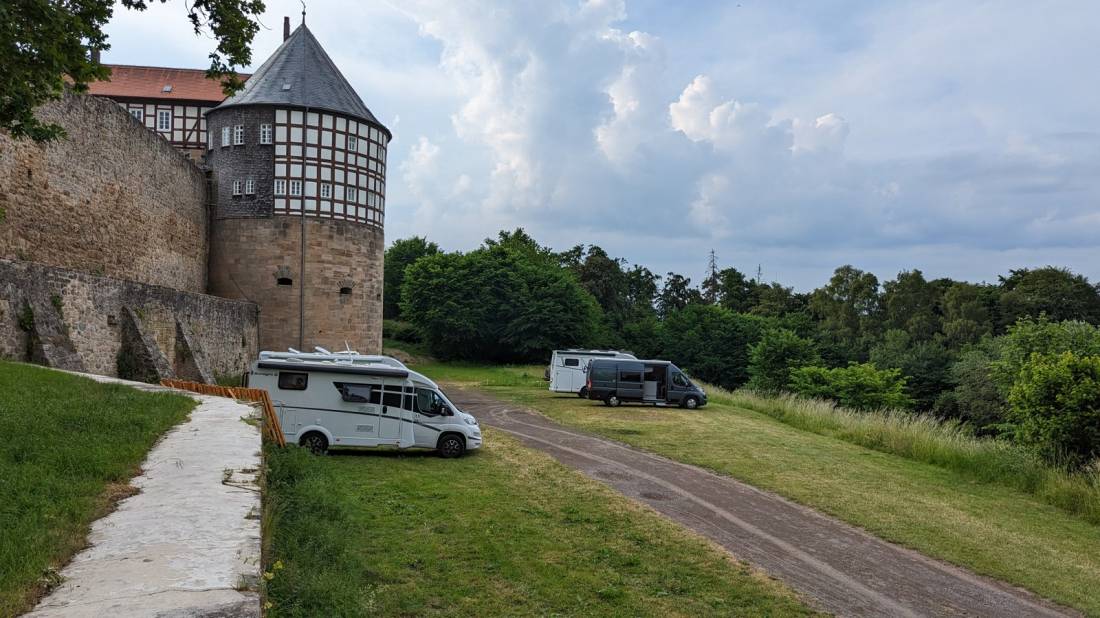 Stellplatz Burg Herzberg — Photo 2