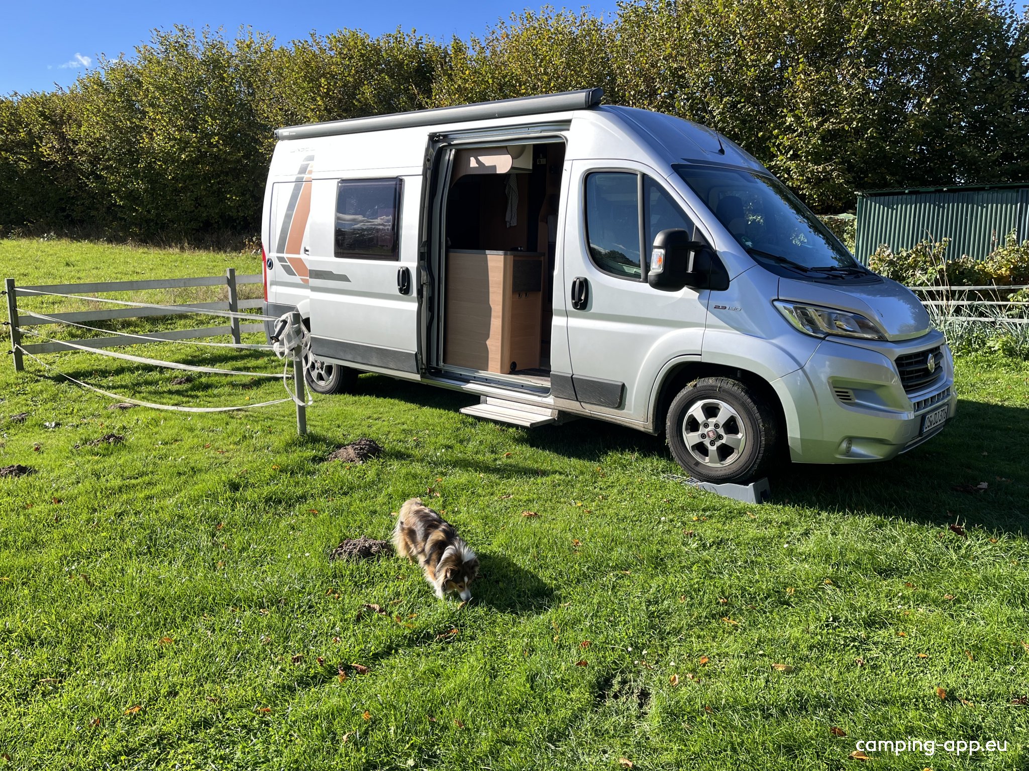Wohnmobil Stellplätze beim Brodersbyer Fahrradverleih — Photo 4