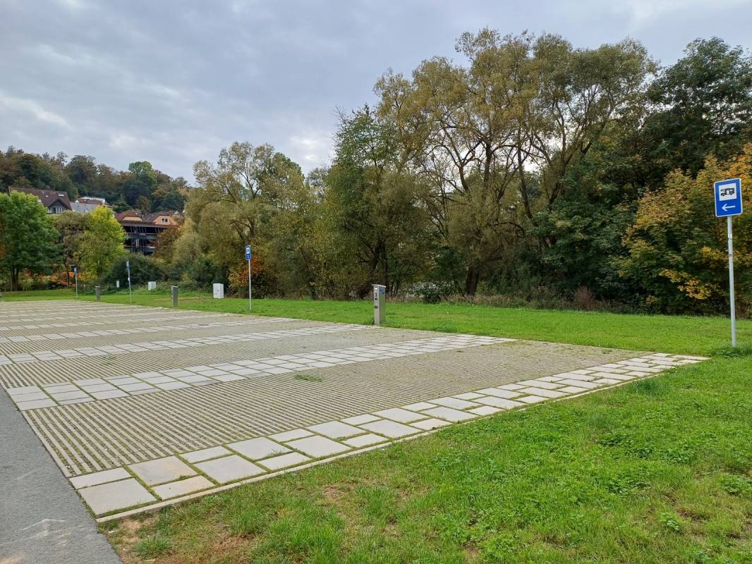 Stellplätze an der Wehrweide — Motorhome pitch in Frankenberg (Eder)