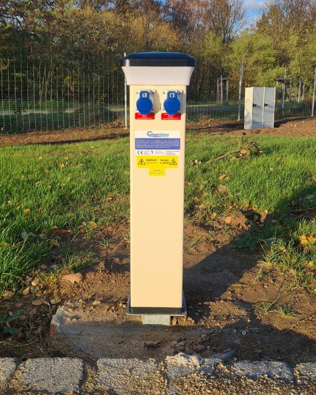 WOMO Bahnhof Friedrichroda — Motorhome pitch in Friedrichroda