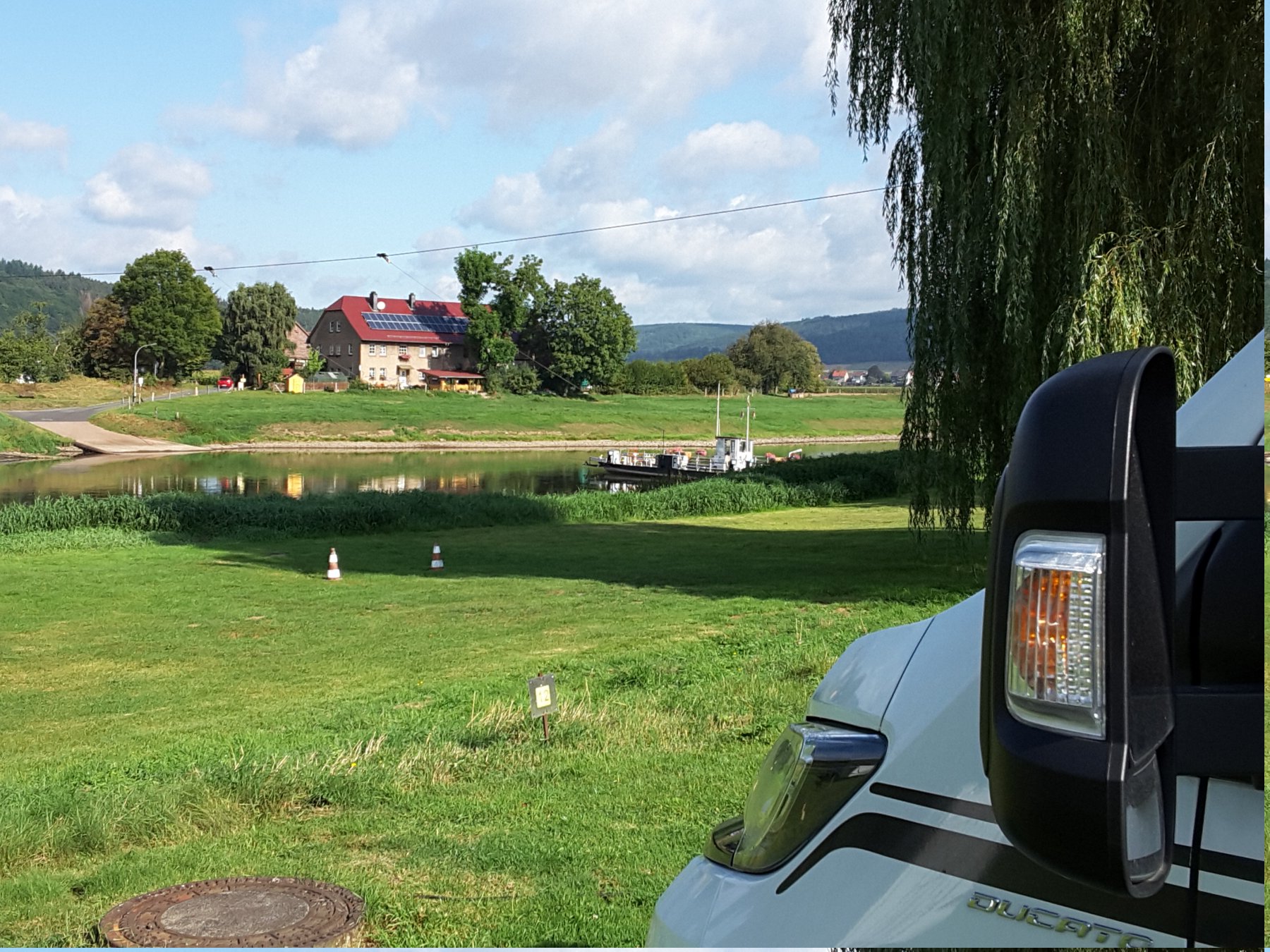 Stellplatz am Weserufer Wahlsburg — Photo 2
