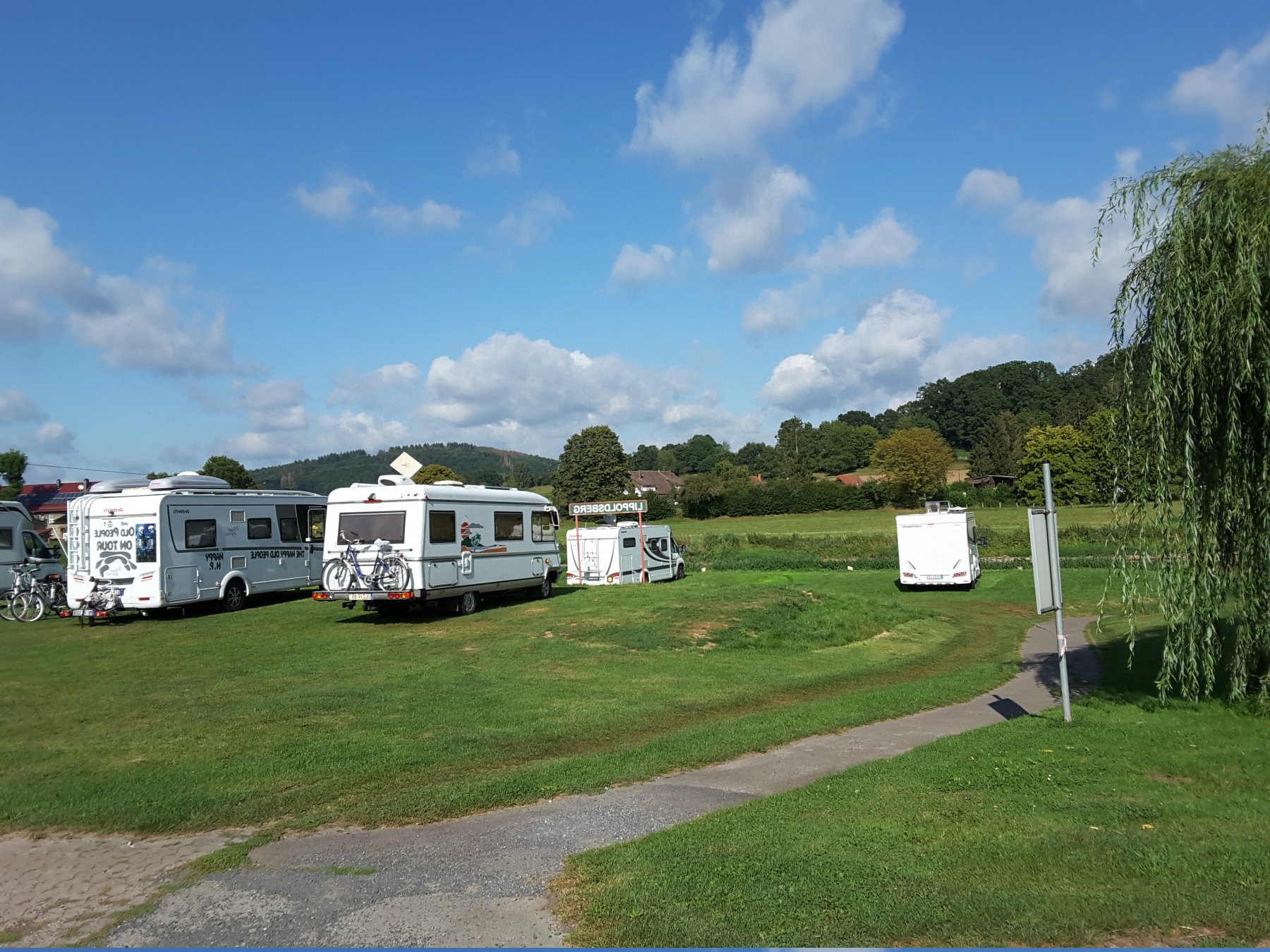 Stellplatz am Weserufer Wahlsburg — Photo 4