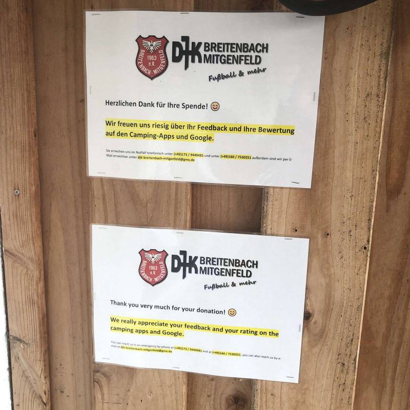 Wohnmobilstellplatz Mitgenfeld-Breitenbach — Photo 6