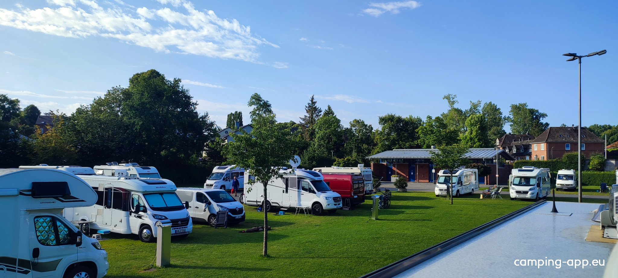 Wohnmobilstellplatz am Noor — Motorhome pitch