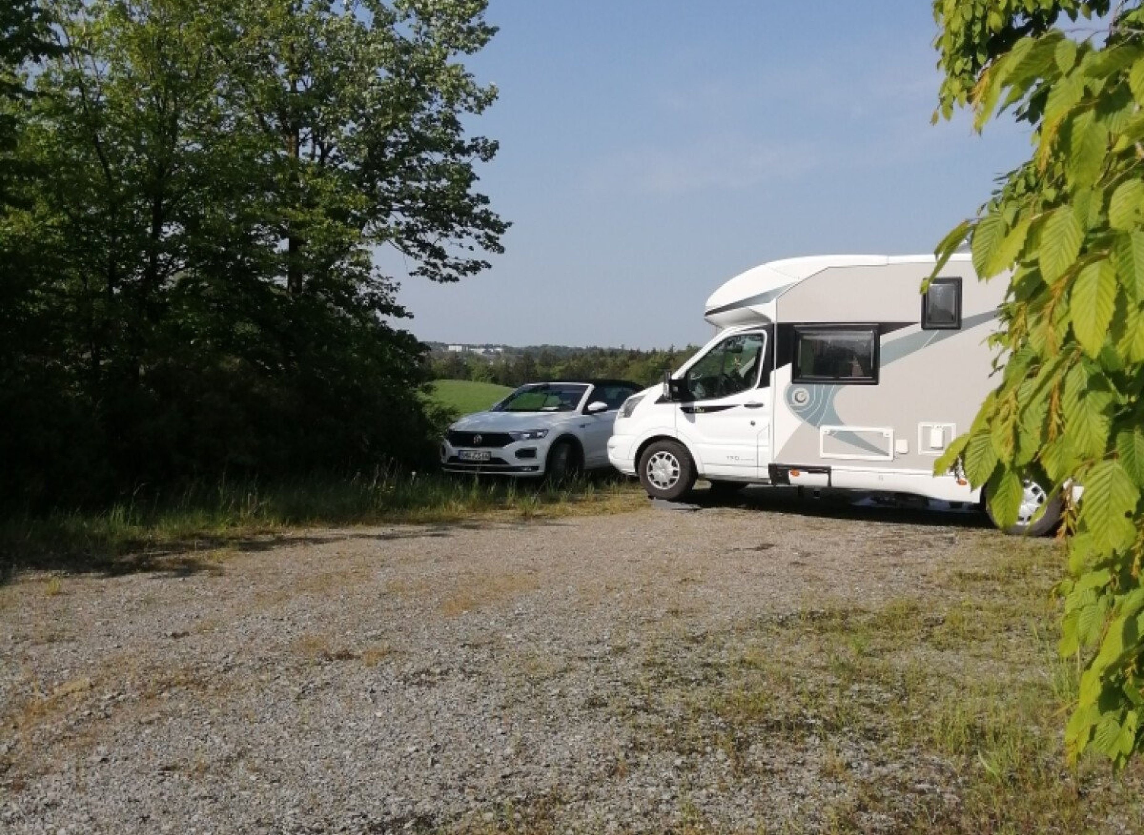 Campen mit Traum Fernblick und Sonnenuntergang — Photo 2