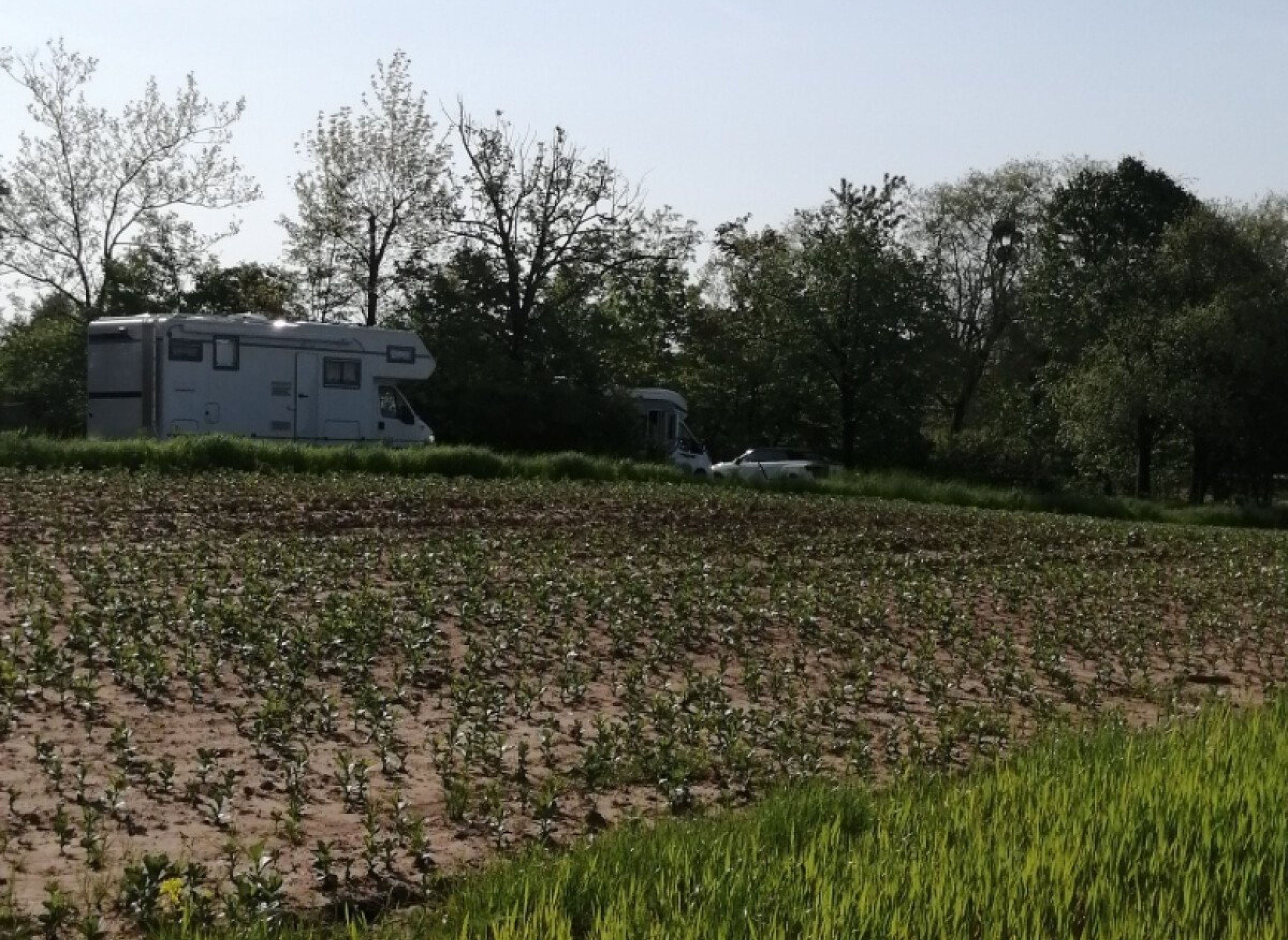 Campen mit Traum Fernblick und Sonnenuntergang — Photo 3