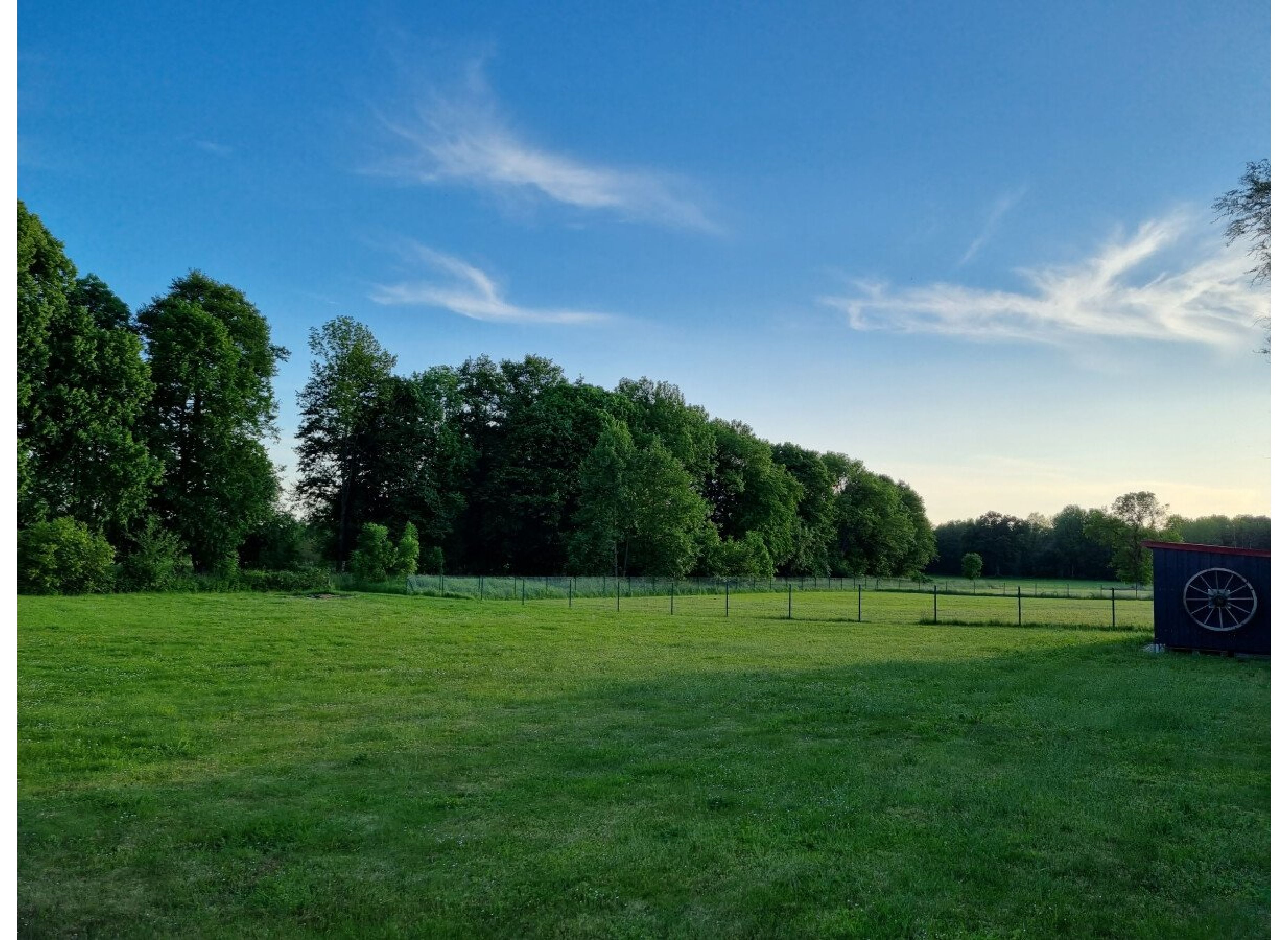 ruhiger stellplatz in ortsrandlage mit idyllischen naturblick und nachthimmel, naturblick & sternenhimmel — Photo 2