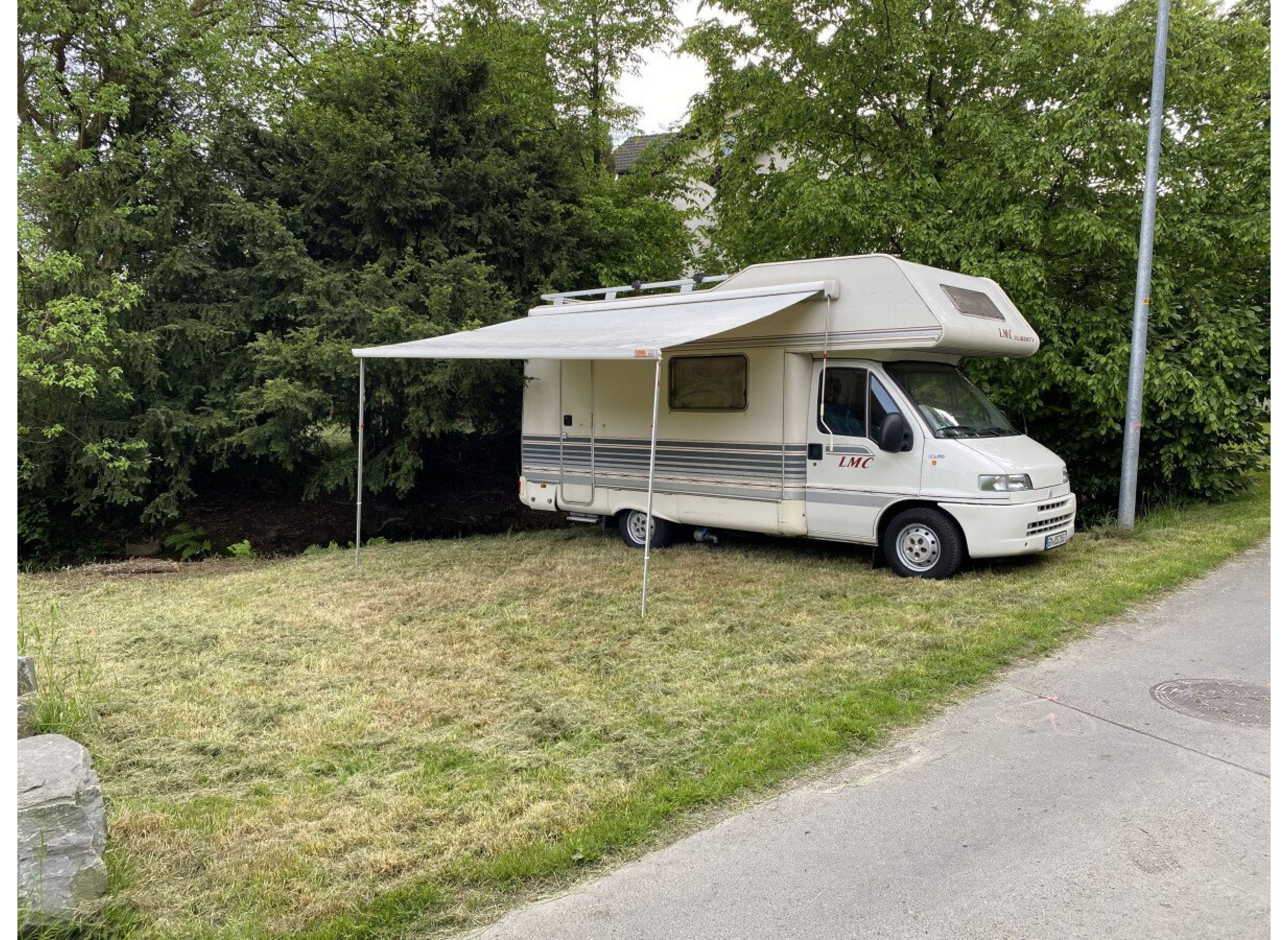 Stellplatz mit Dorffeeling