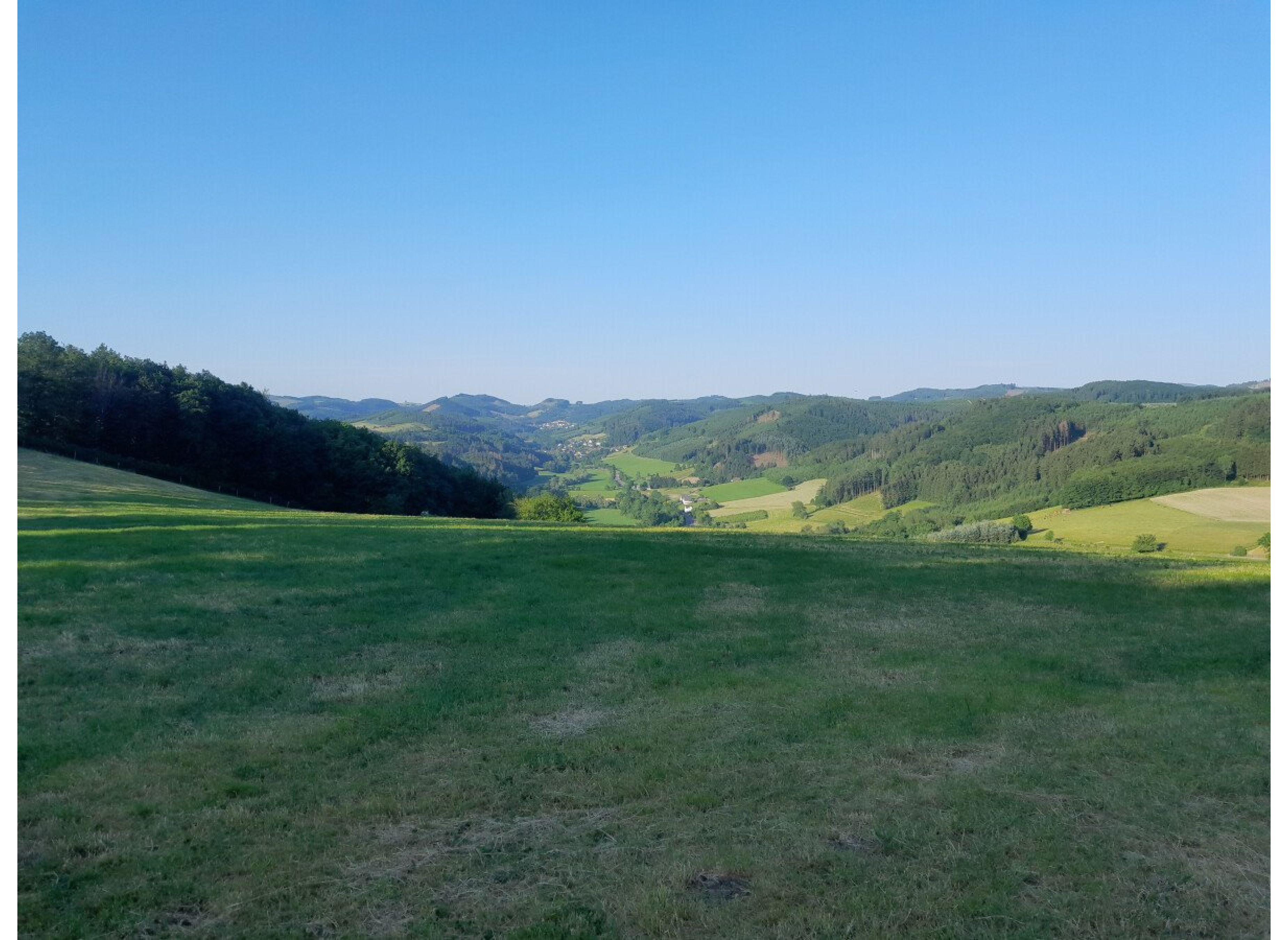 Wunderschöne Aussicht von der Burbecke — Photo 2