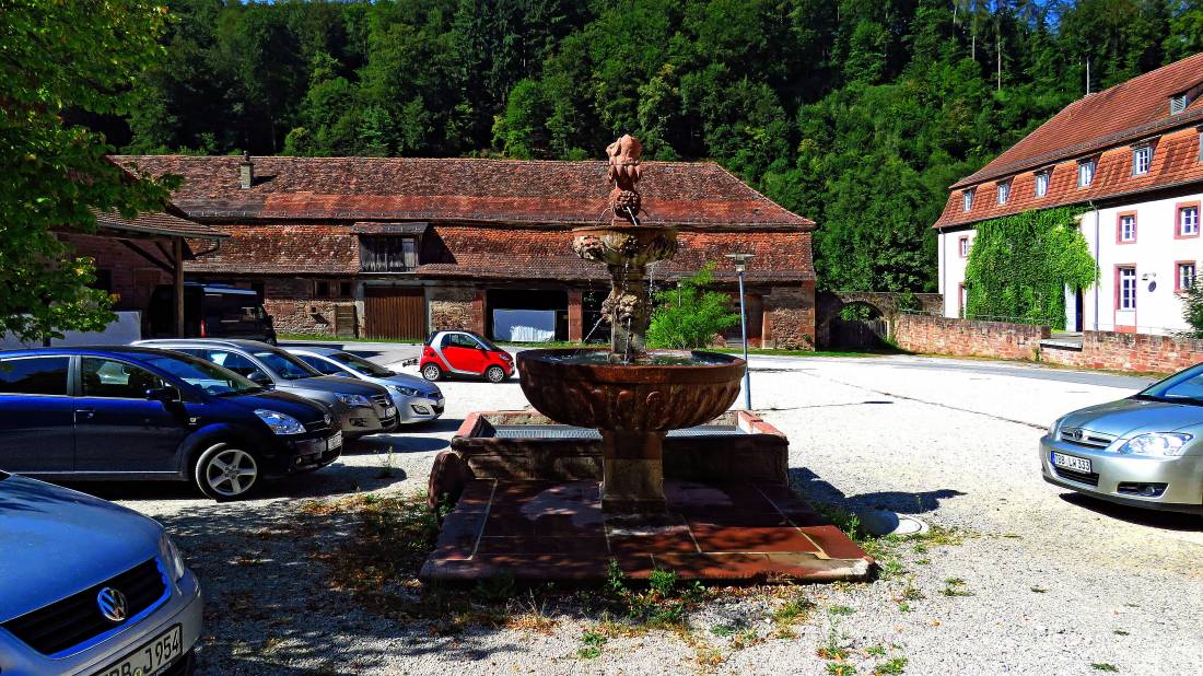 Stellplatz im Kloster Bronnbach