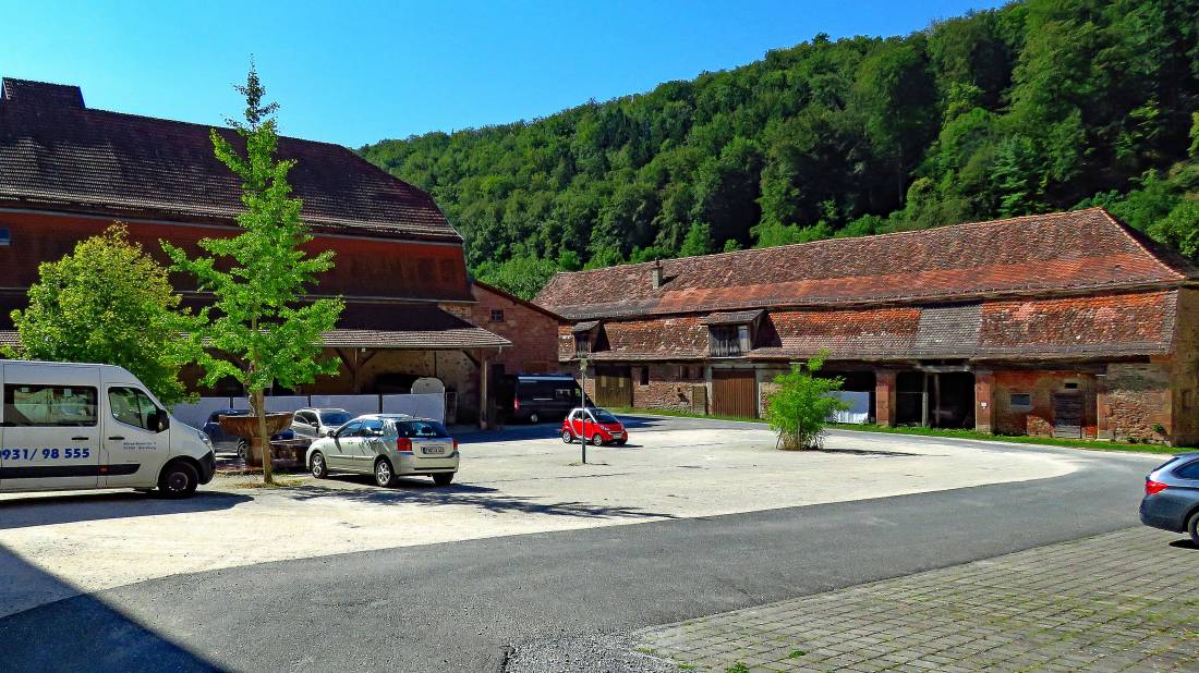 Stellplatz im Kloster Bronnbach — Photo 2