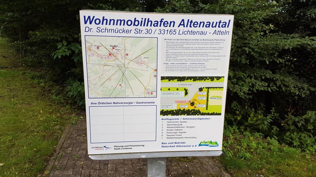 Wohnmobilhafen Atteln Naturbad — Photo 3