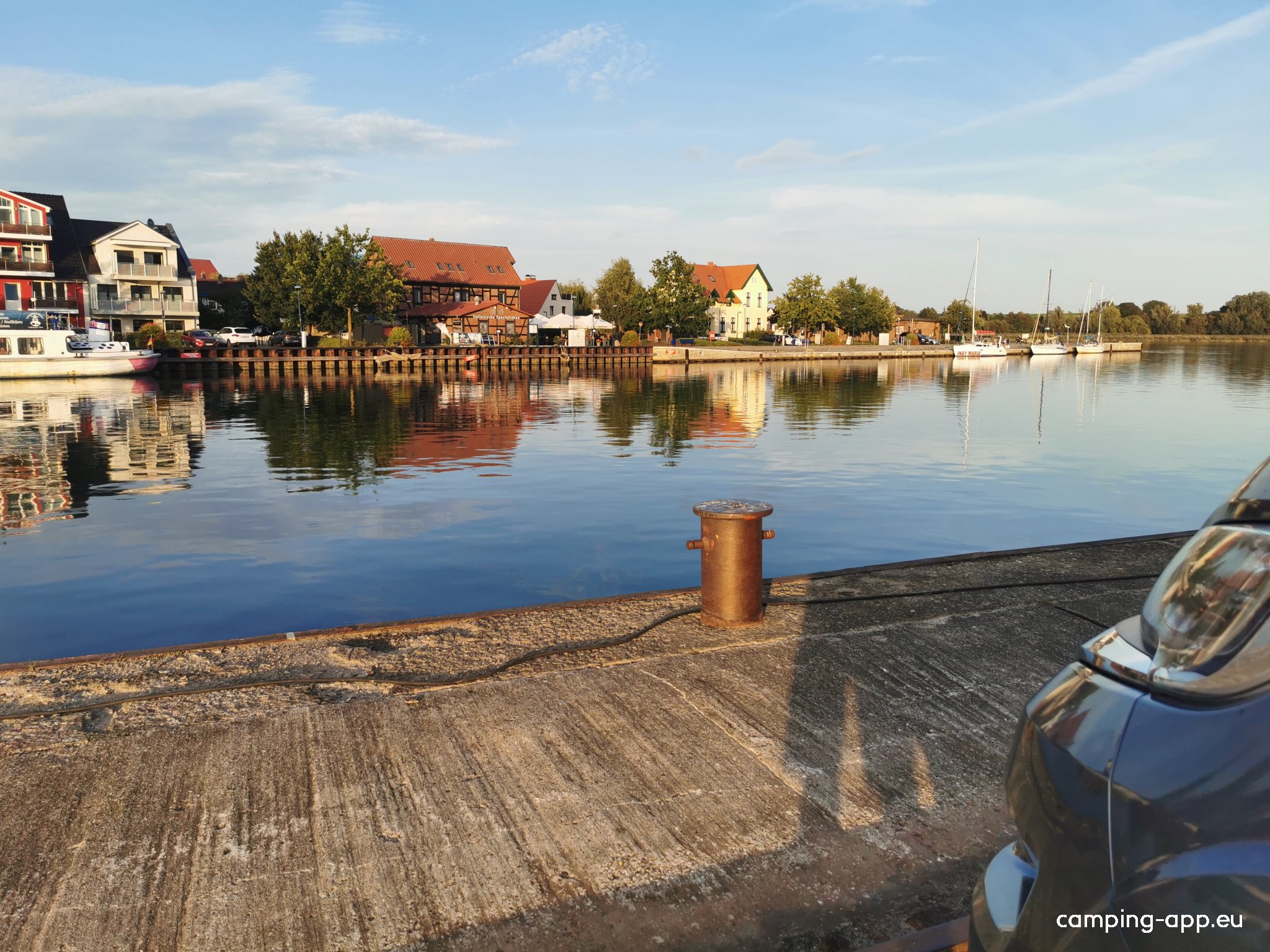 Stellplatz am Kai