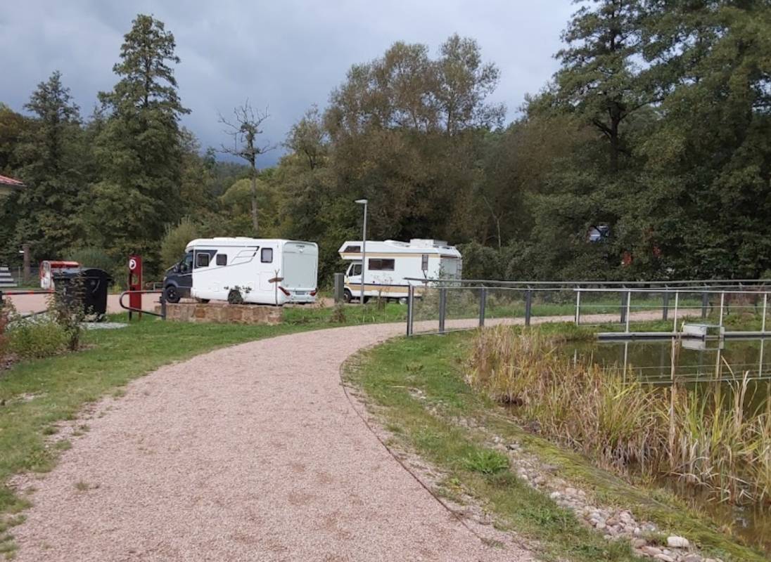 Stellplatz Unkeroda — Motorhome pitch in Wolfsburg-Unkeroda