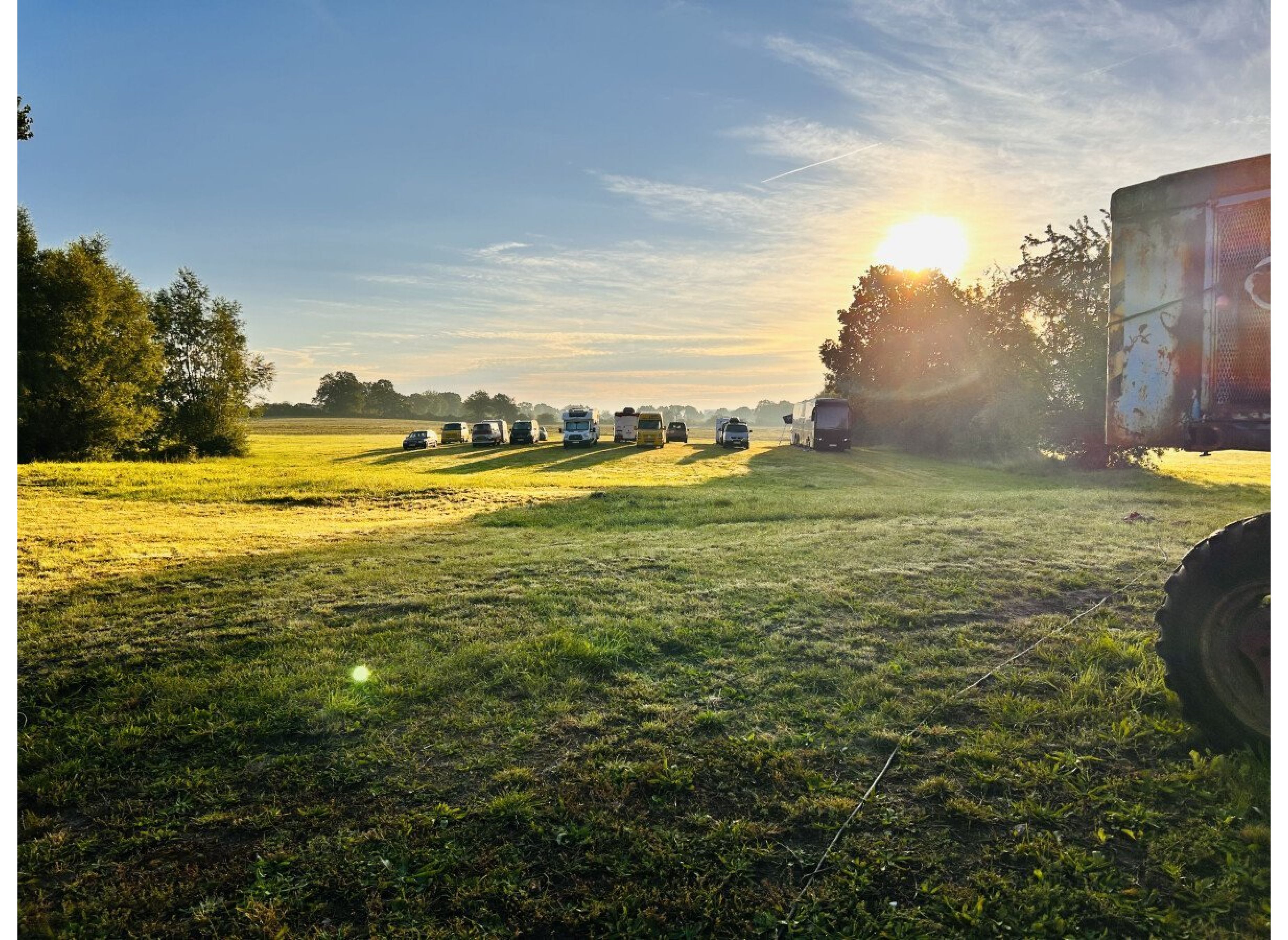 Schaalsee Romantik im Glückswohlfühldorf Schadeland — Motorhome pitch in Lüttow-Valluhn